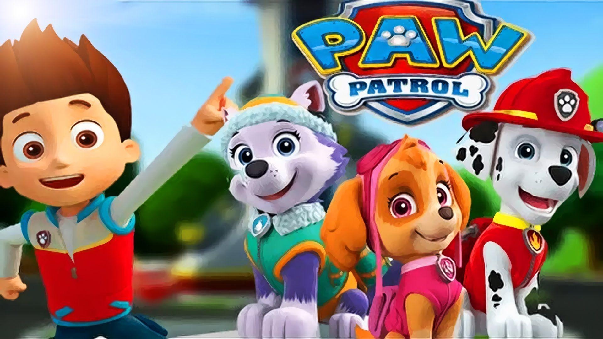 Paw Patrol, Desktop, Hintergrundbild, Zeichentrick, Hundepatrouille, 1920x1080 Full HD Desktop