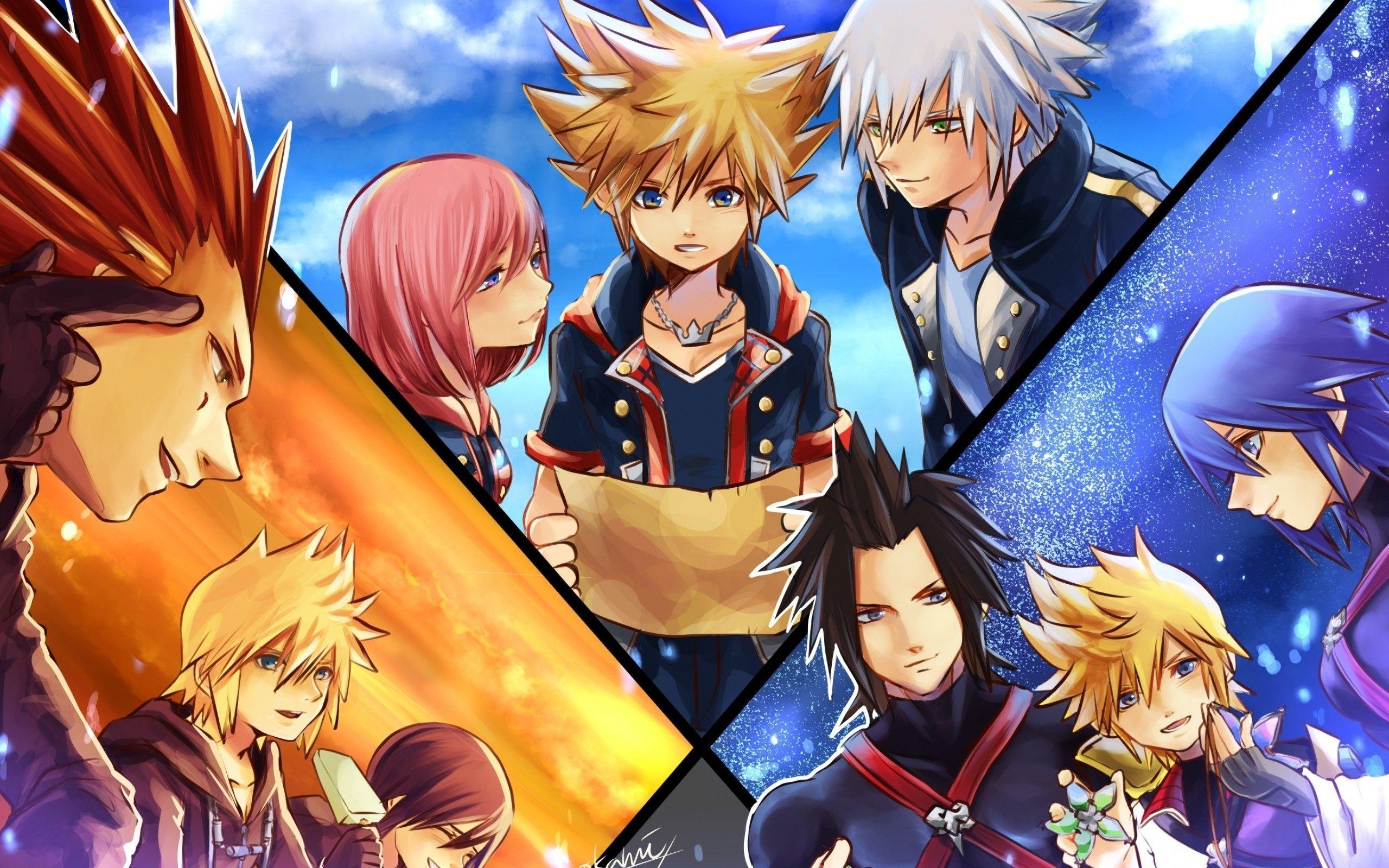 Ventus, Terra, Aqua, Kingdom Hearts, Serie, 2560x1600 HD Desktop