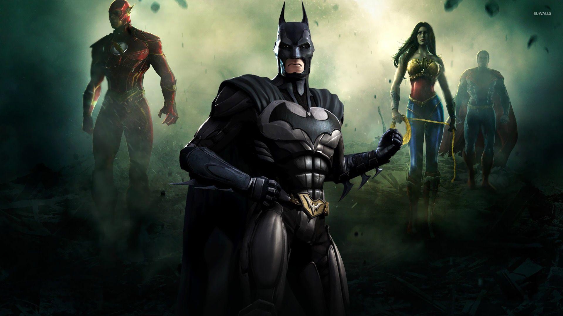 Batman Injustice, Unter uns Bilder, DC Comic Welt, Superhelden Action, Heldenkult, 1920x1080 Full HD Desktop