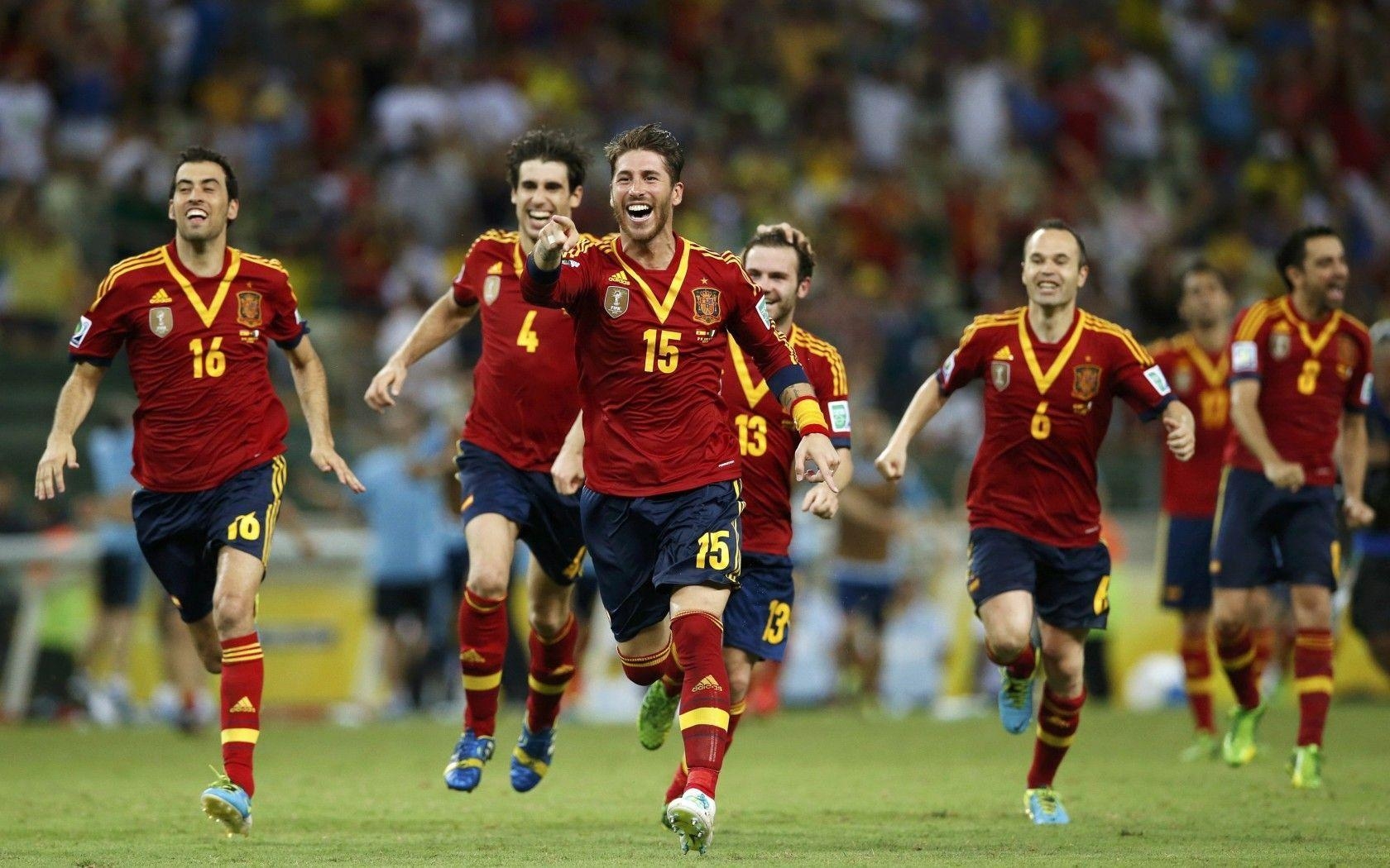 Spanien, Fußballteam, Nationalmannschaft, Hintergrundbild, 1680x1050 HD Desktop