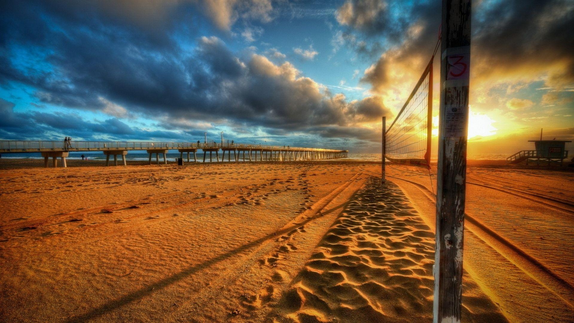 Beach Volleyball, Raster, Sand, Rückgang, Download, 1920x1080 Full HD Desktop