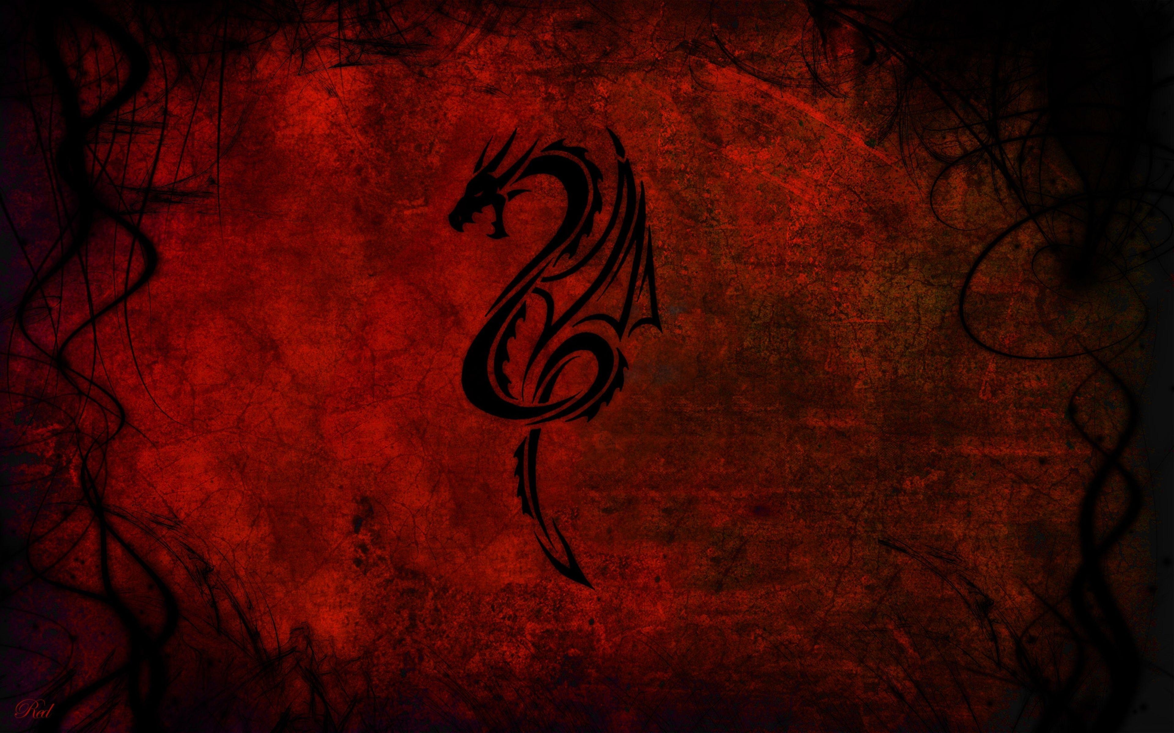 Roter Drache, HD, Mythologie, Kunst, Emotion, 3840x2400 4K Desktop