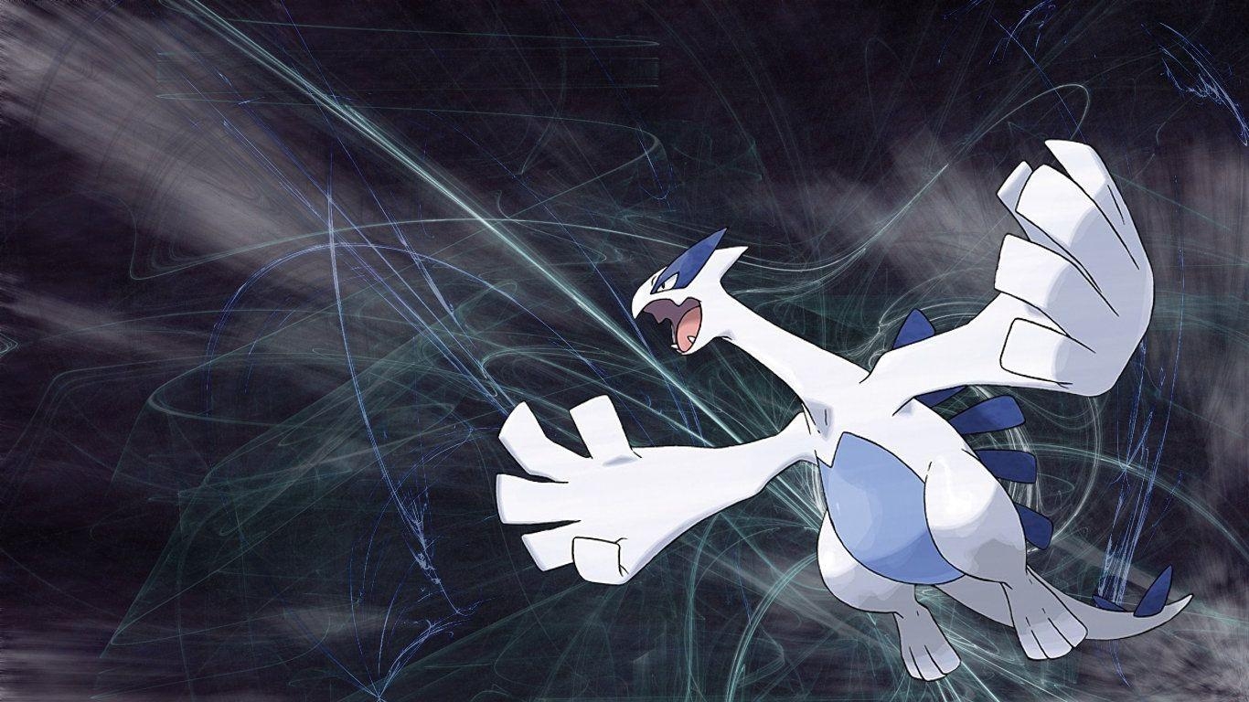 Lugia, Anime, Zahl 768, Pokémon, Hintergrundbild, 1370x770 HD Desktop