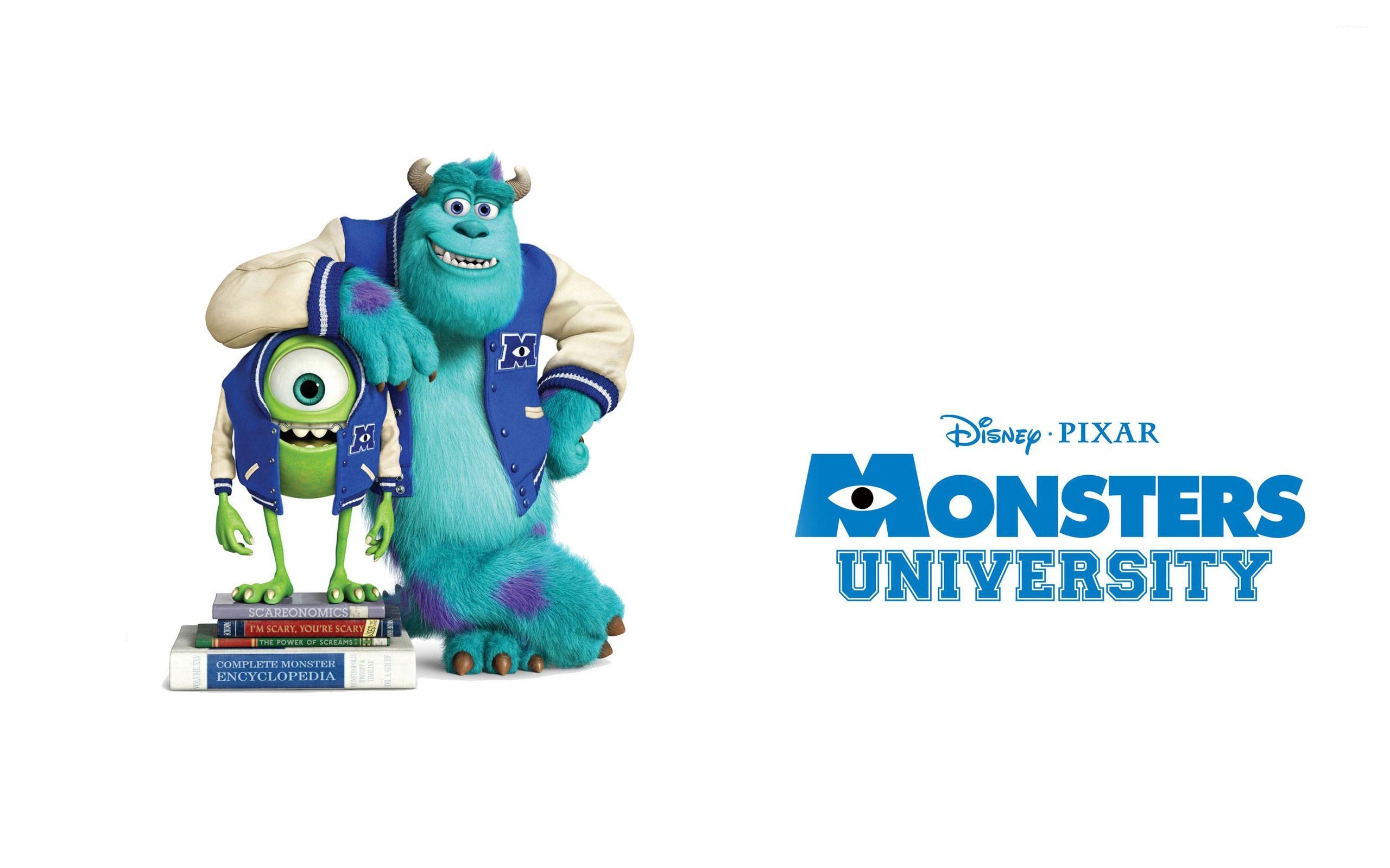 Monsters University, Pixar, Zeichentrick, HD, Hintergrund, 2560x1600 HD Desktop