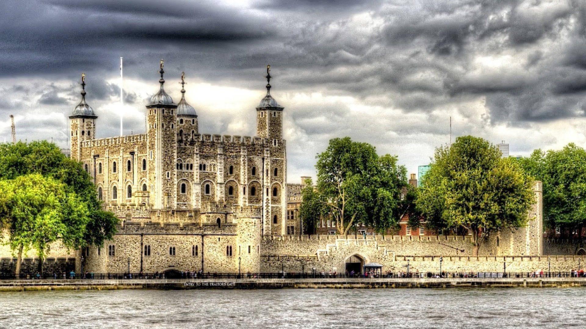 Tower of London, Festung, England, Weltkulturerbe, Sehenswürdigkeiten, 1920x1080 Full HD Desktop