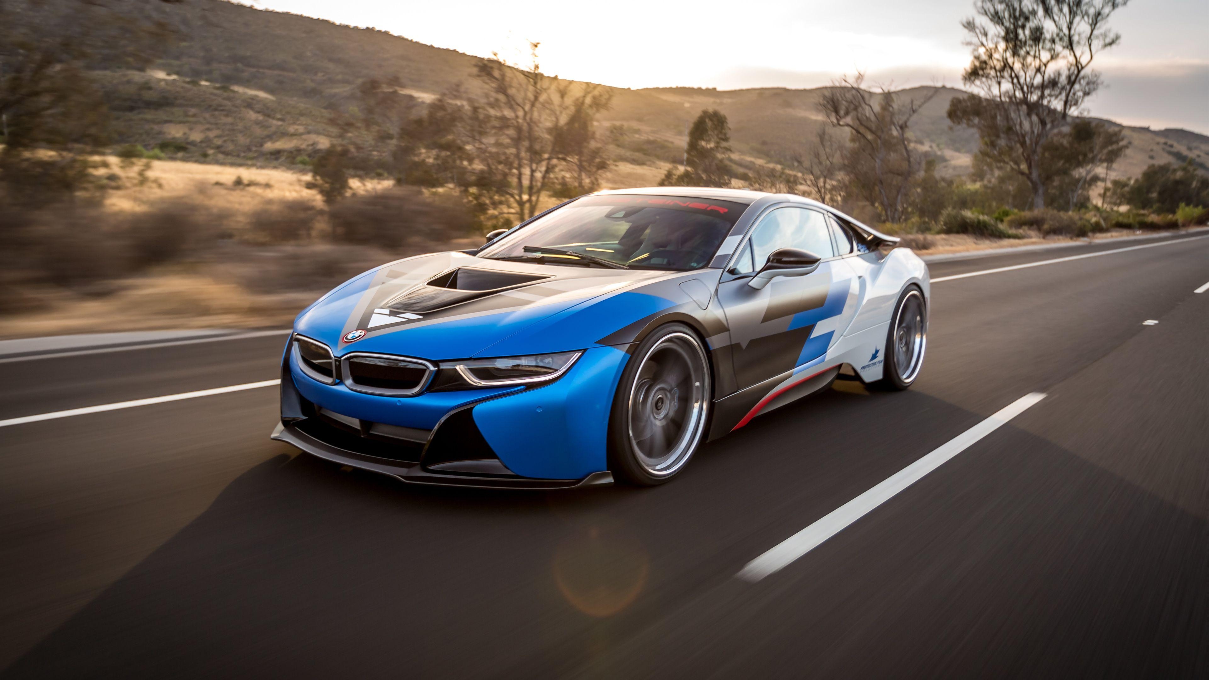 BMW i8, Vorsteiner, 4K, HD, Auto, 3840x2160 4K Desktop