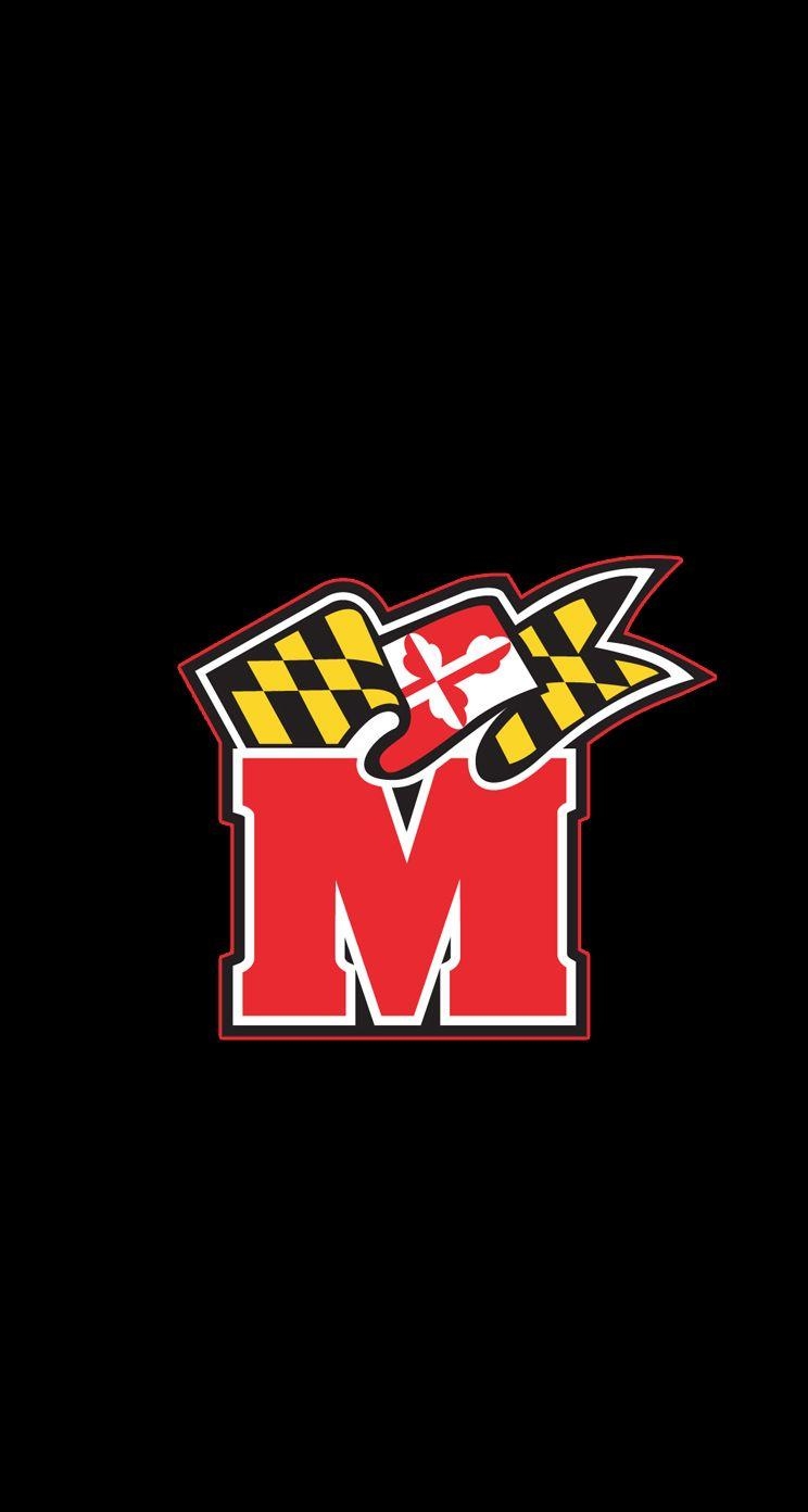 Maryland Logo, iPhone, 2018, Basketball, Sport, 750x1400 HD Handy