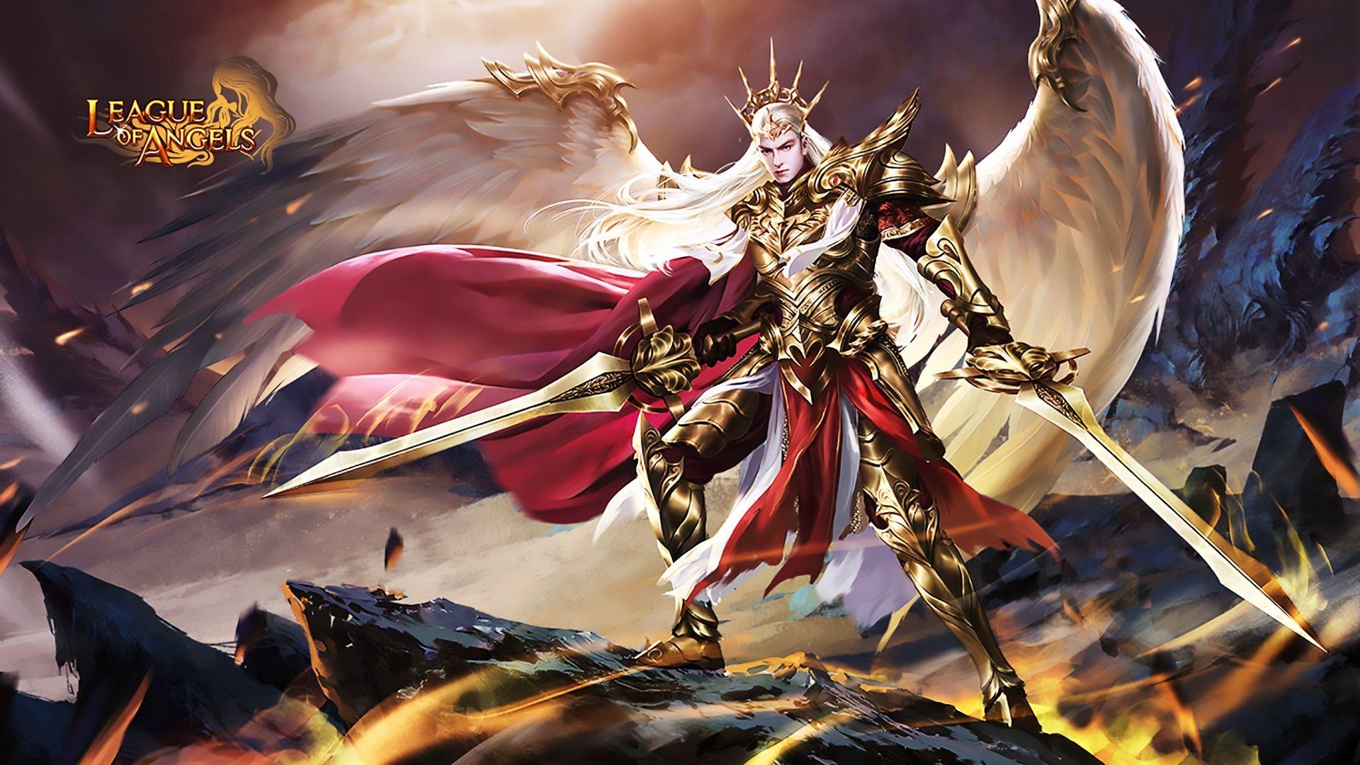 League of Angels, Engel, Fantasy, Desktopbild, 014, 1920x1080 Full HD Desktop