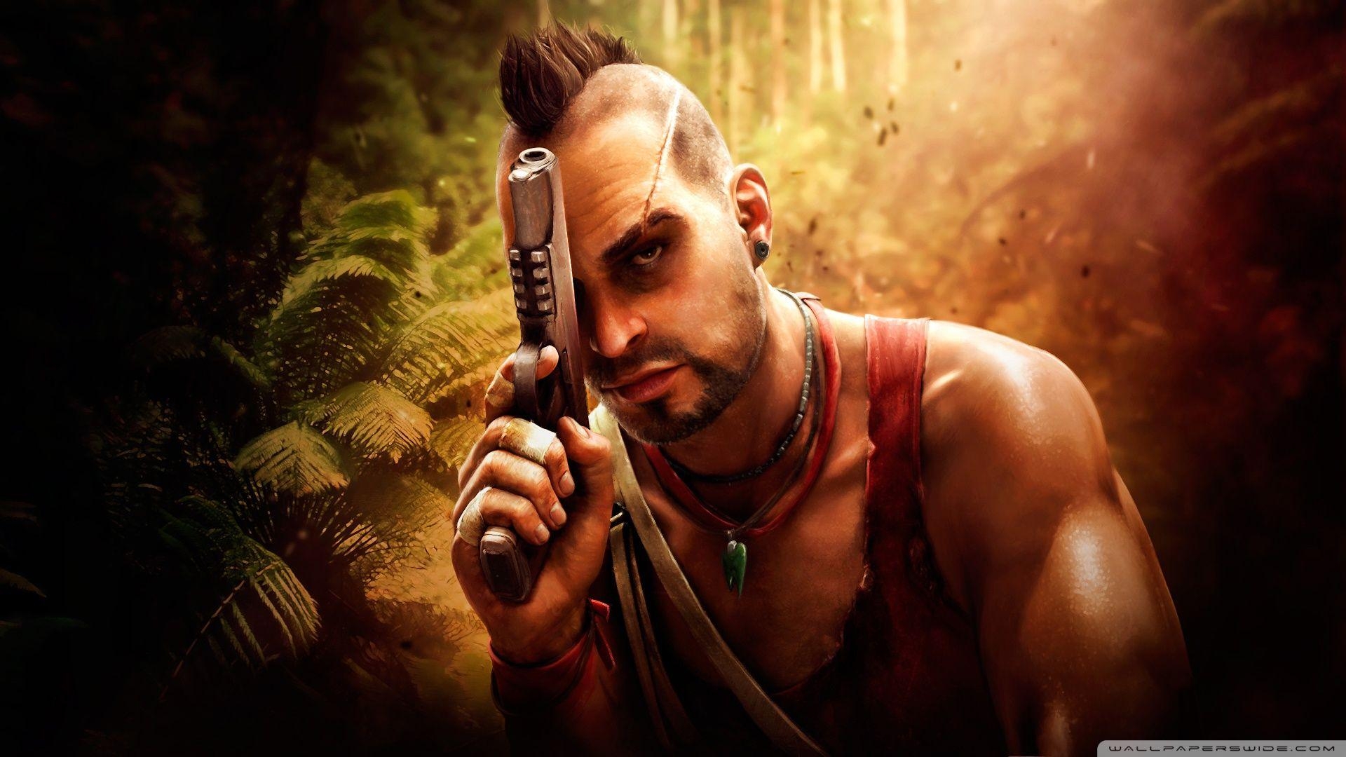 Far Cry 3, Vaas, 4K, Gaming, Abenteuer, 1920x1080 Full HD Desktop