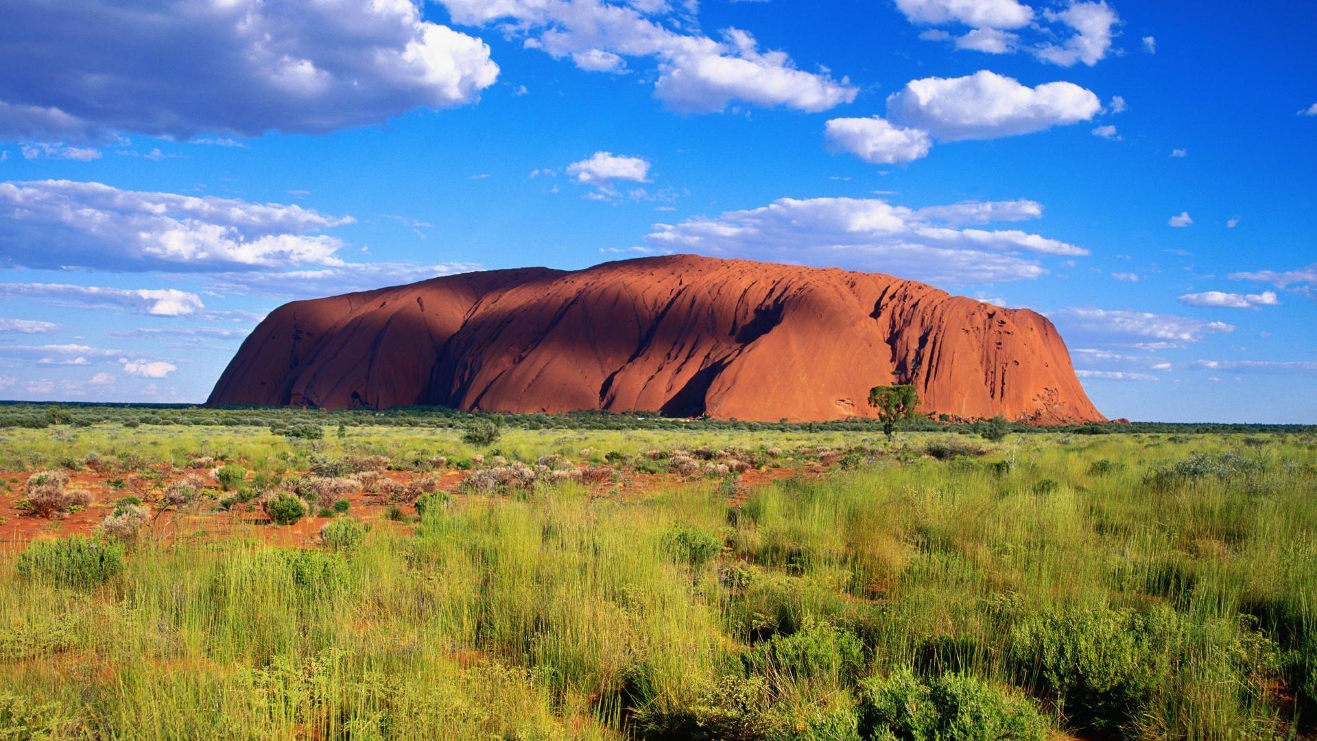 Uluru, Kata Tjuta, Nationalpark, Australien, Landschaft, 1920x1080 Full HD Desktop