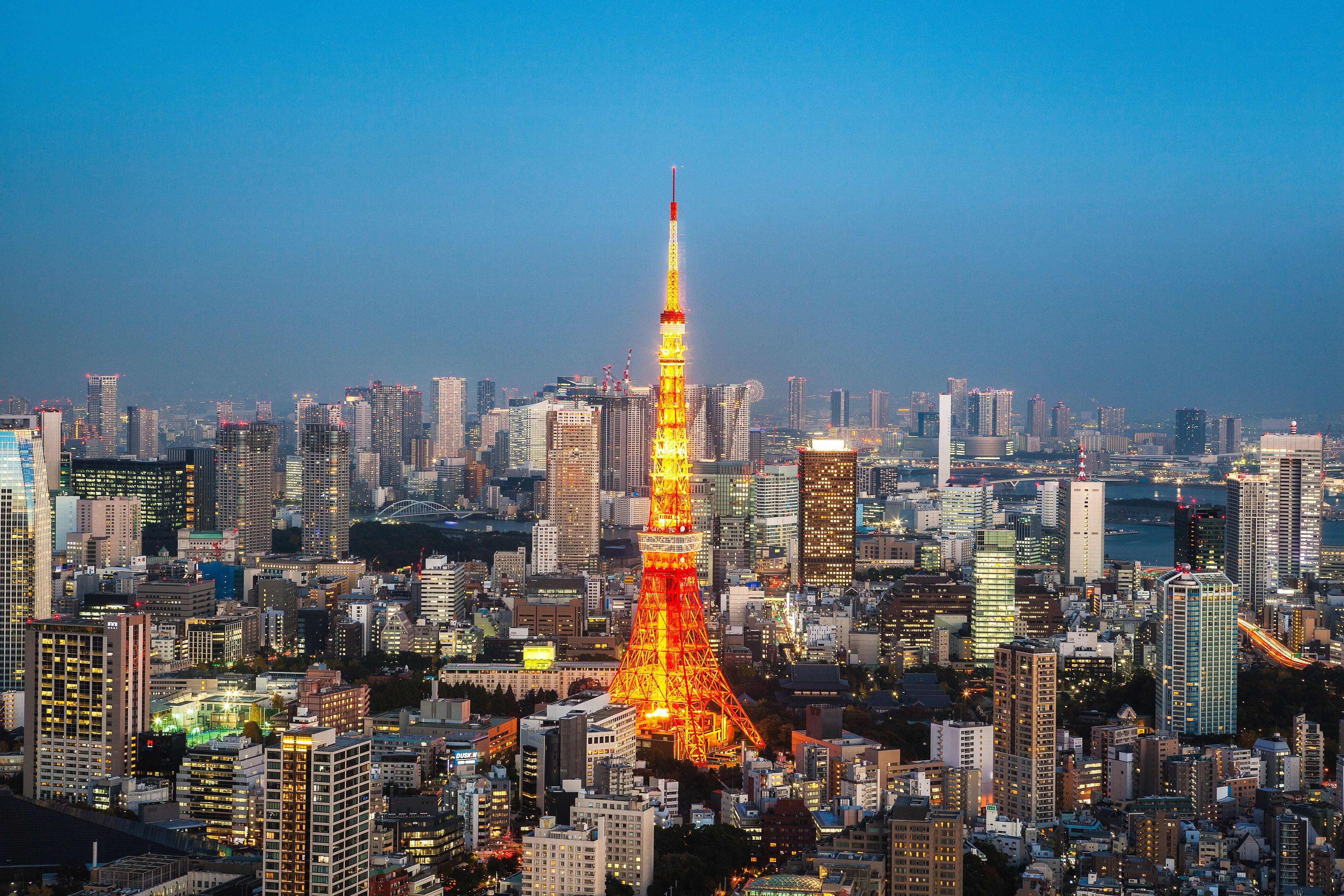 Tokyo, Turm, Stadtbild, Skyline, HD 4K, 4000x2670 4K Desktop