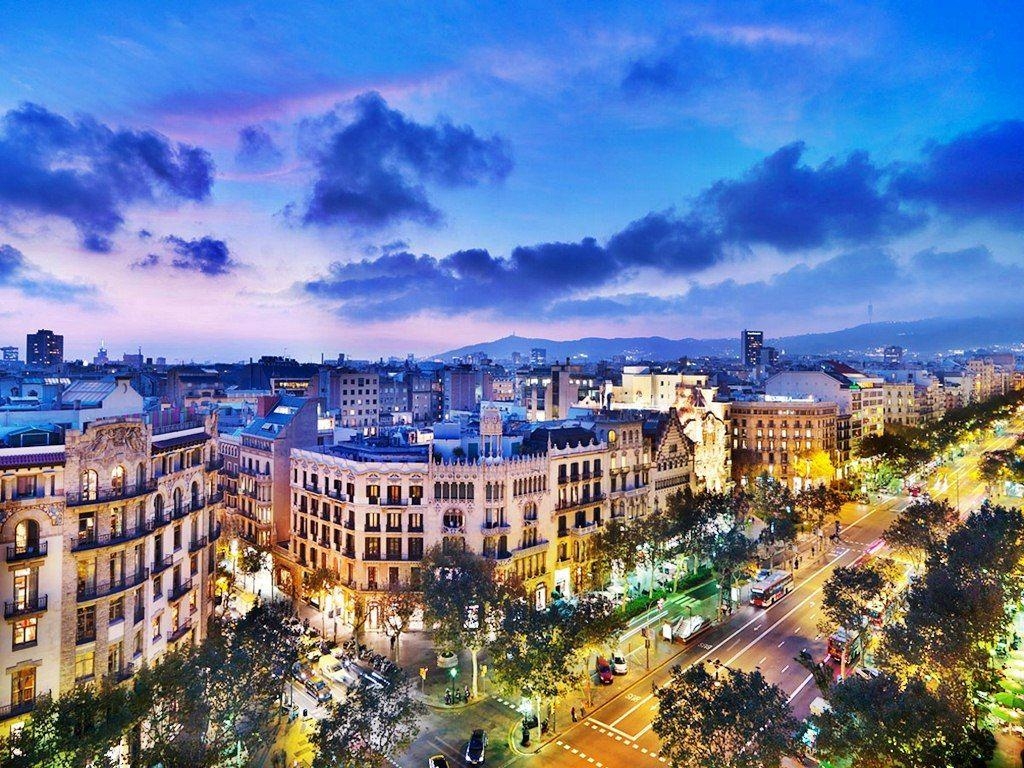 Barcelona Stadt, Reise, HD, kostenlos, Spanien, 1030x770 HD Desktop