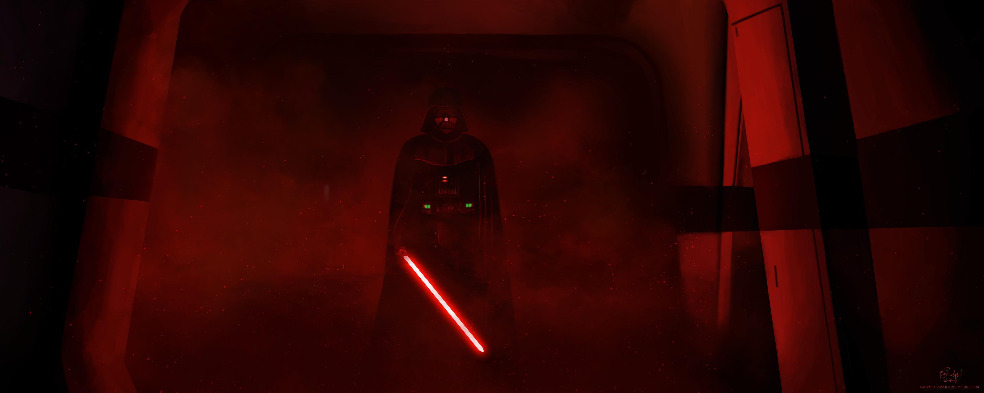 Darth Vader, Star Wars, Sith, böse, Helm, 4000x1600 Dual Screen Desktop