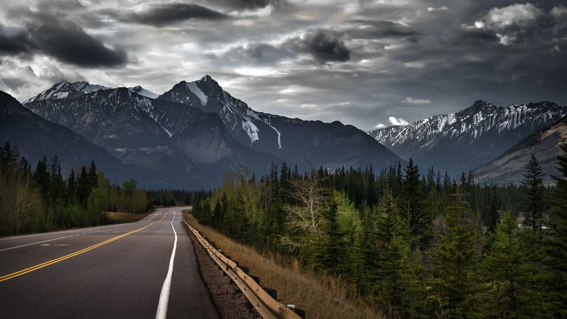 Kanada, Bergstraße, Reisen, 61832 px, Landschaft, 1920x1080 Full HD Desktop