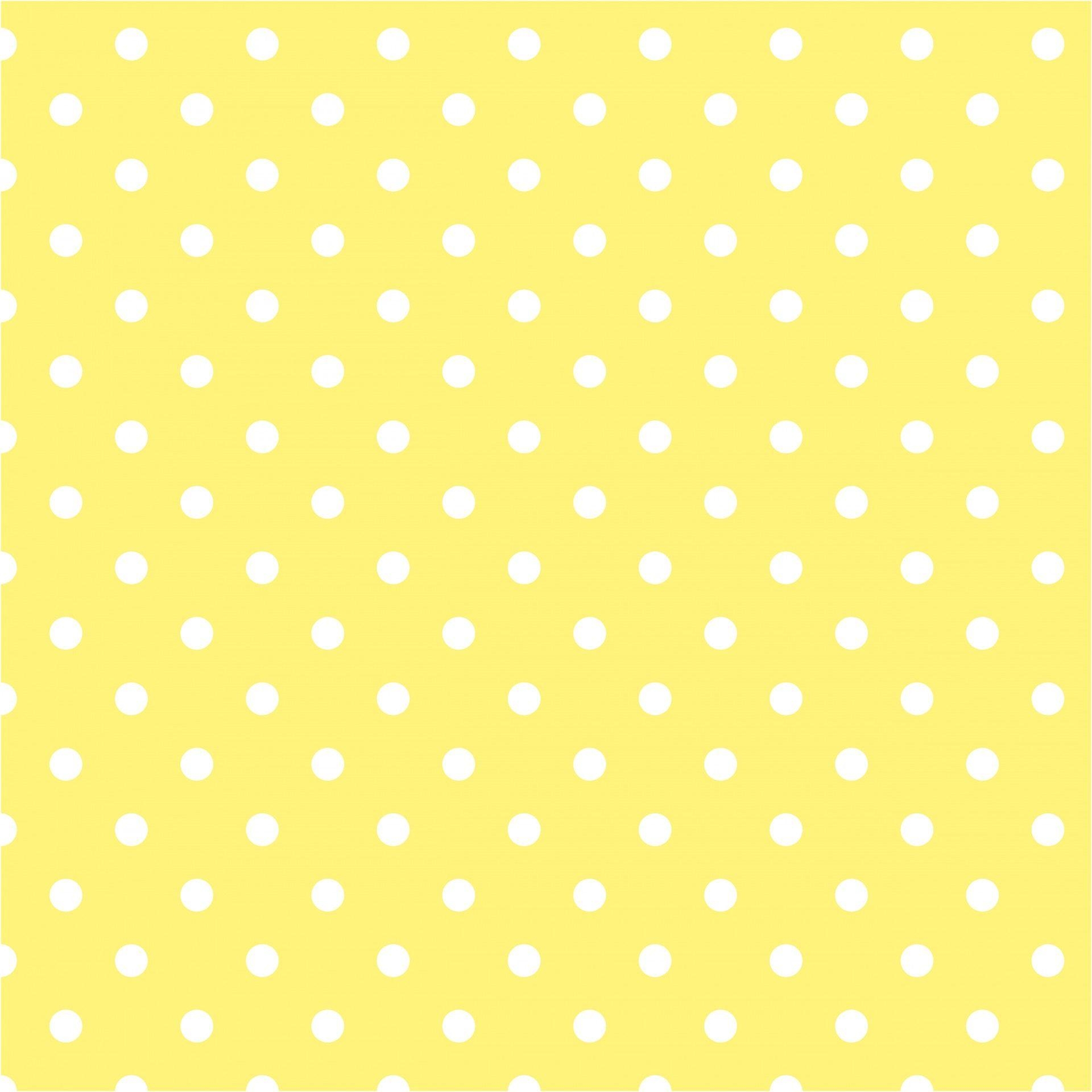 Gelb, Polka Dots, kostenfrei, Visuelles, Domain Bild, 1920x1920 HD Handy