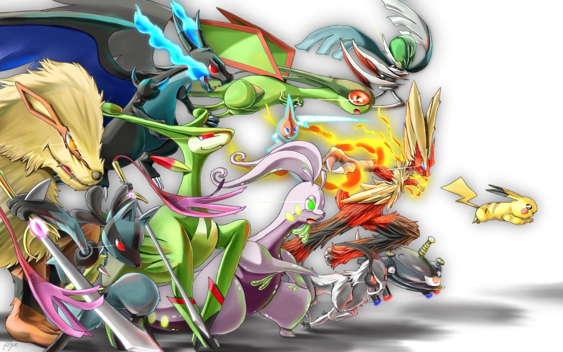 Mega Gallade, Pokémon, HD Bild, Kreaturen, Gaming, 1920x1200 HD Desktop