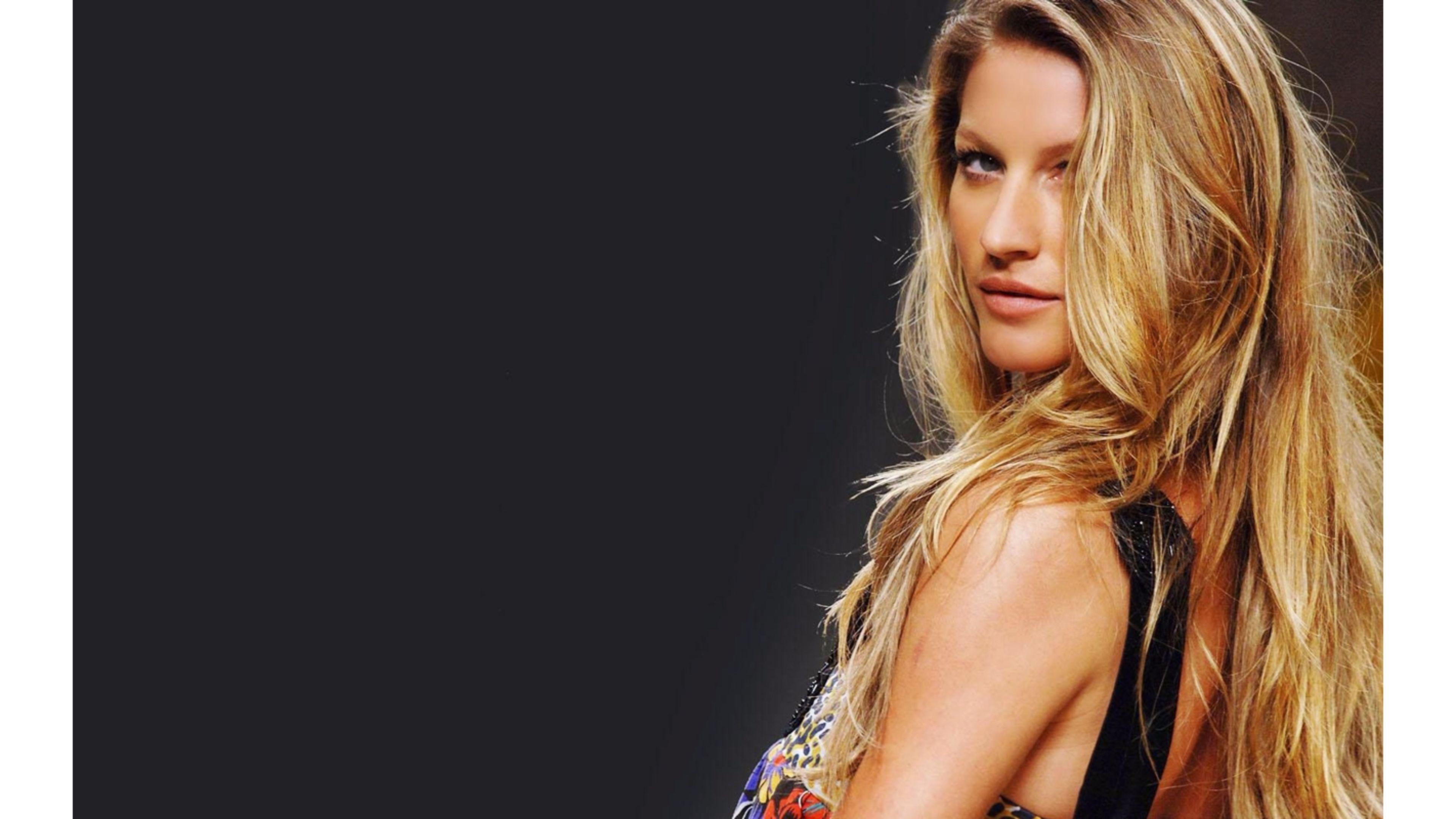 Gisele Bündchen, Topmodel, Feminin, Schönheit, Icons, 3840x2160 4K Desktop