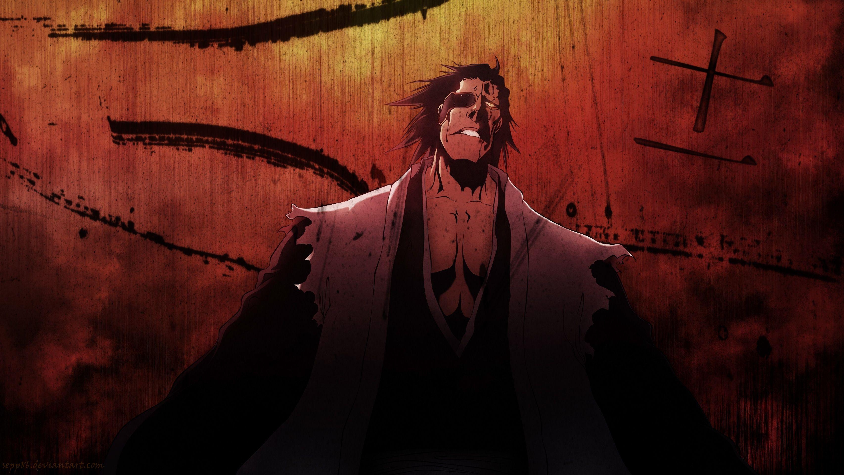 Bleach Anime, Kenpachi Zaraki, 4K, HD, Bild, 3420x1920 HD Desktop