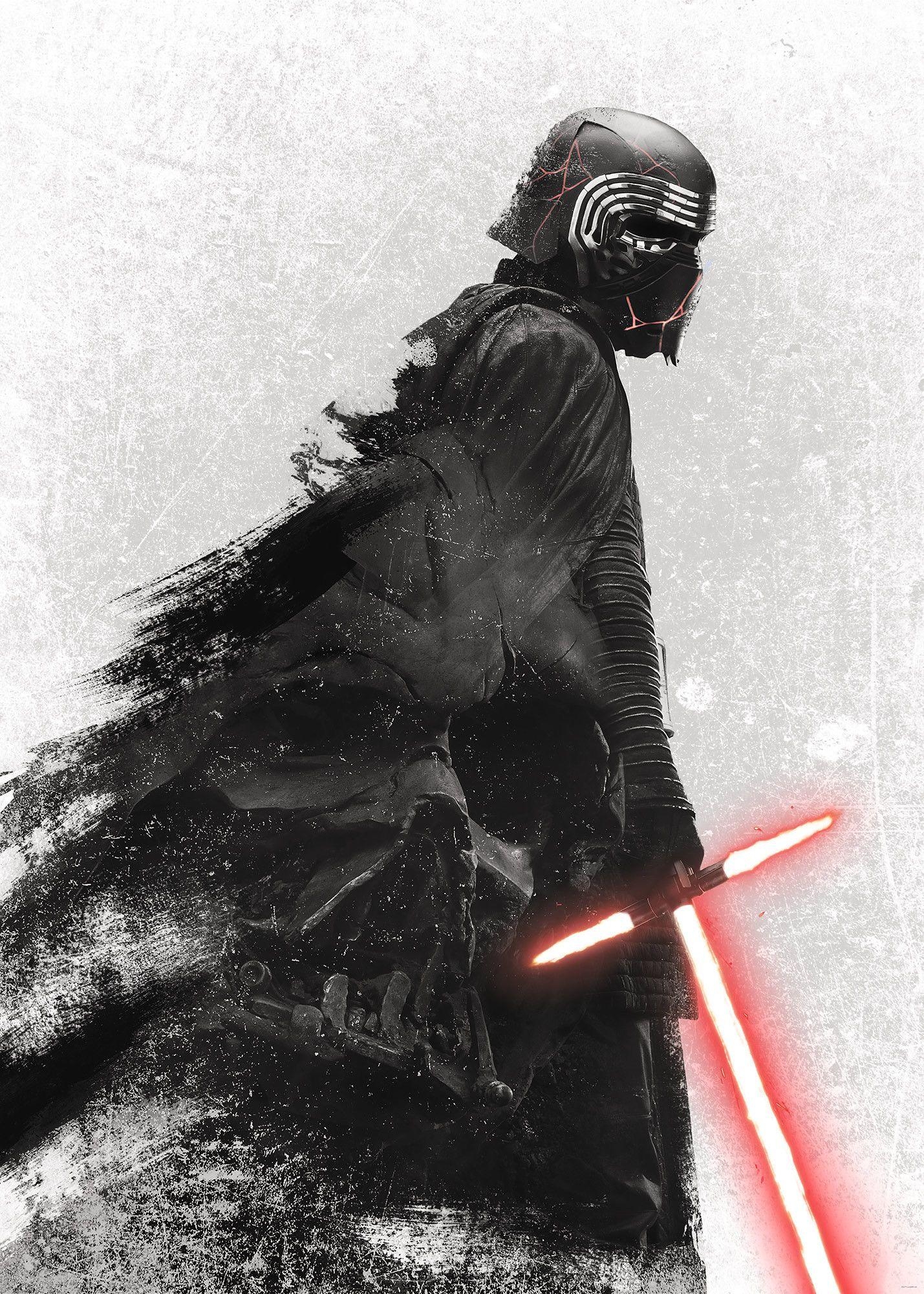 Kylo Ren, Star Wars, Vader, Schatten, Sith, 1430x2000 HD Handy