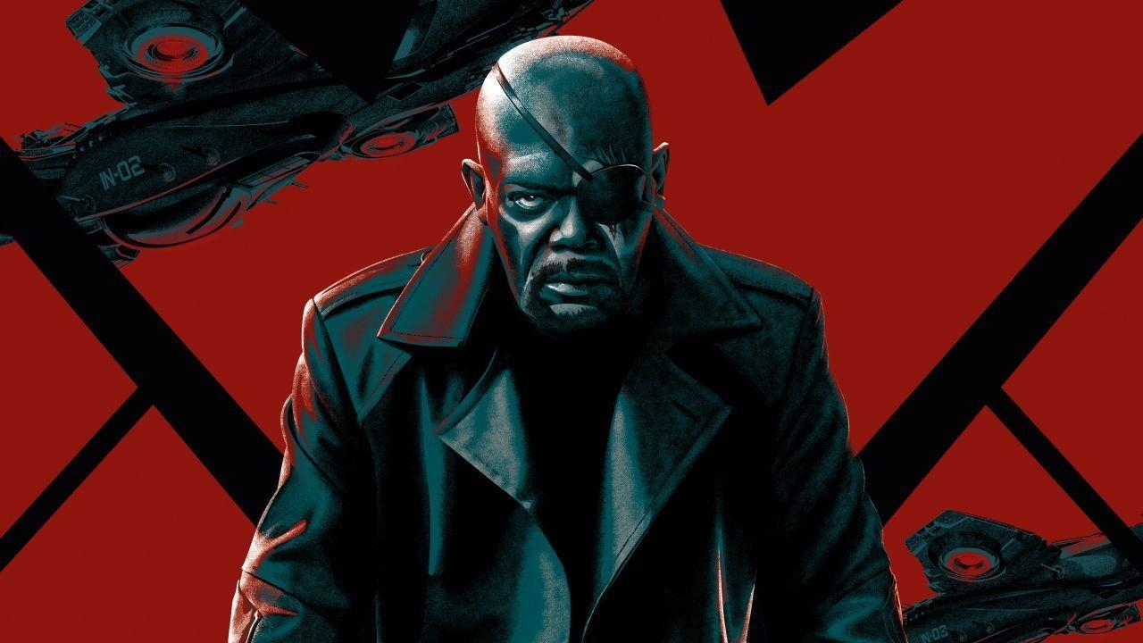 Nick Fury, Samuel L. Jackson, Marvel Comics, 5K, Filme, 1280x720 HD Desktop