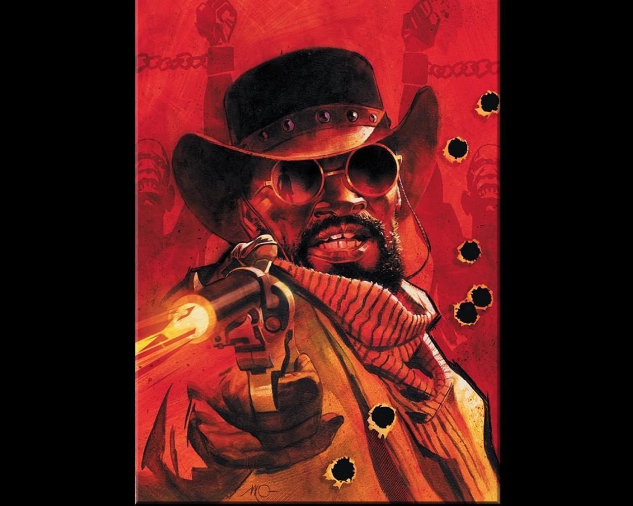 Django Unchained, Jamie Foxx, Film, Western, Abenteuer, 1280x1030 HD Desktop