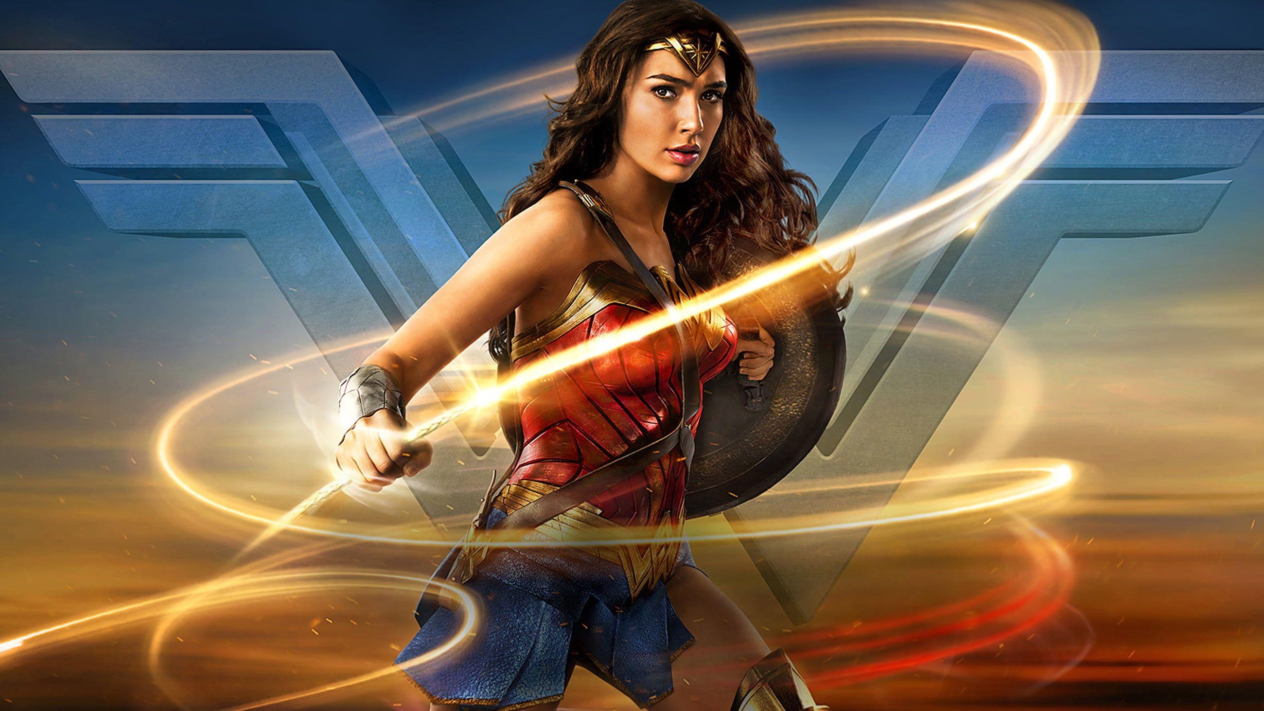 Wonder Woman, Filmclip, HD, Gal Gadot, Superheldin, 2600x1470 HD Desktop