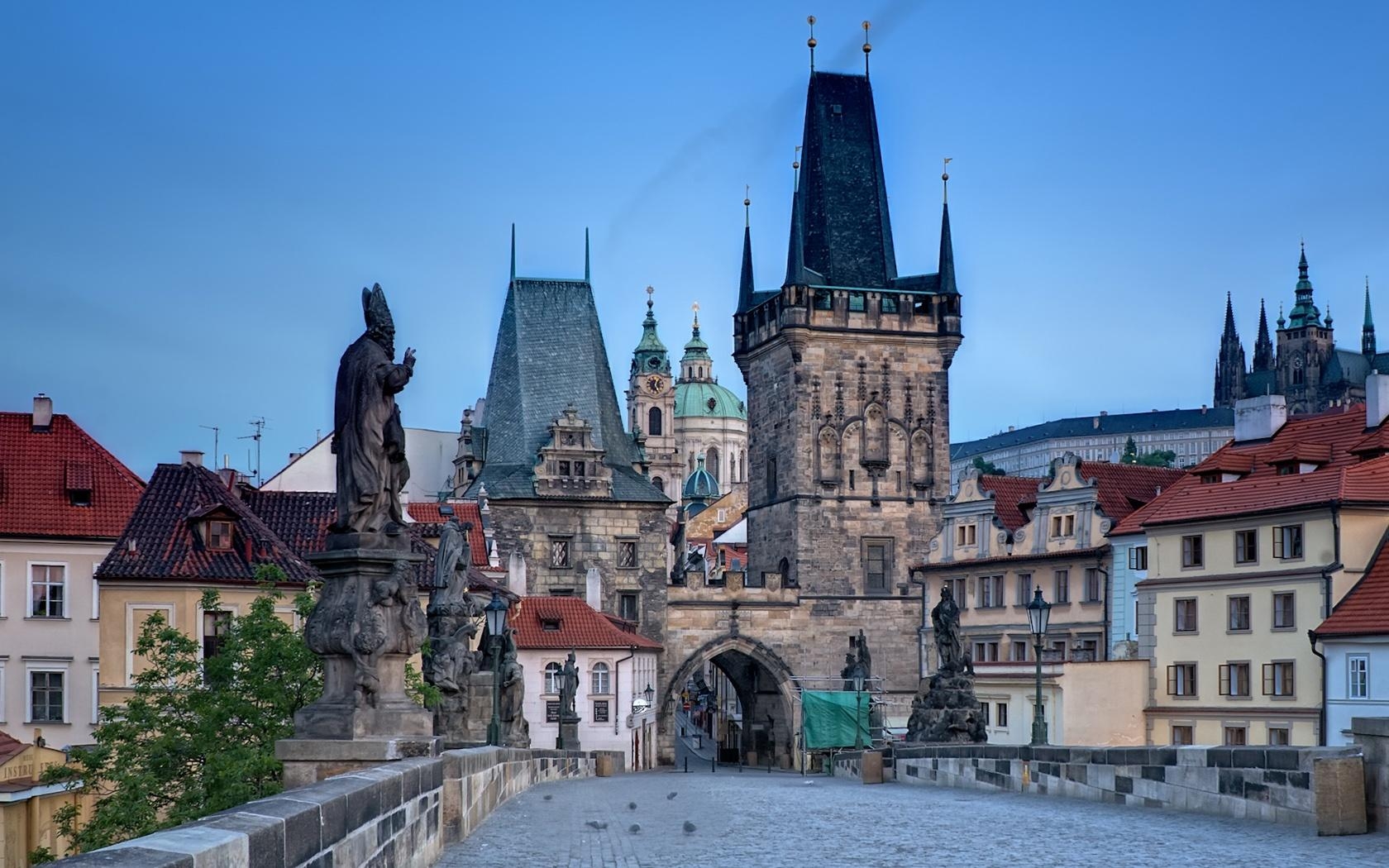 Karlsbrücke, Prag, Wallpaper, Reisen, Fotografie, 1680x1050 HD Desktop