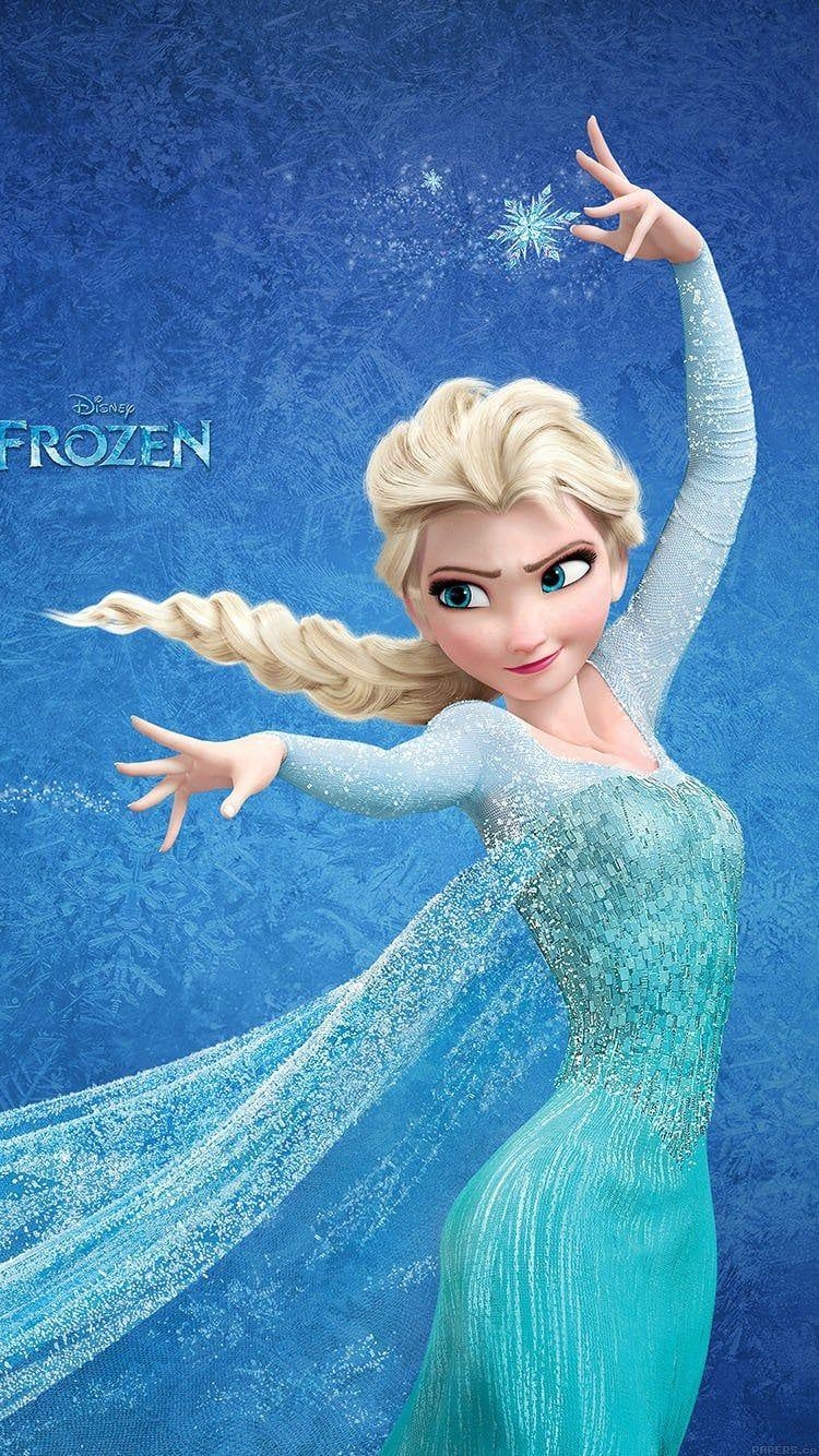 Elsa, Frozen, Disney, Magisch, Hintergrund, 750x1340 HD Handy