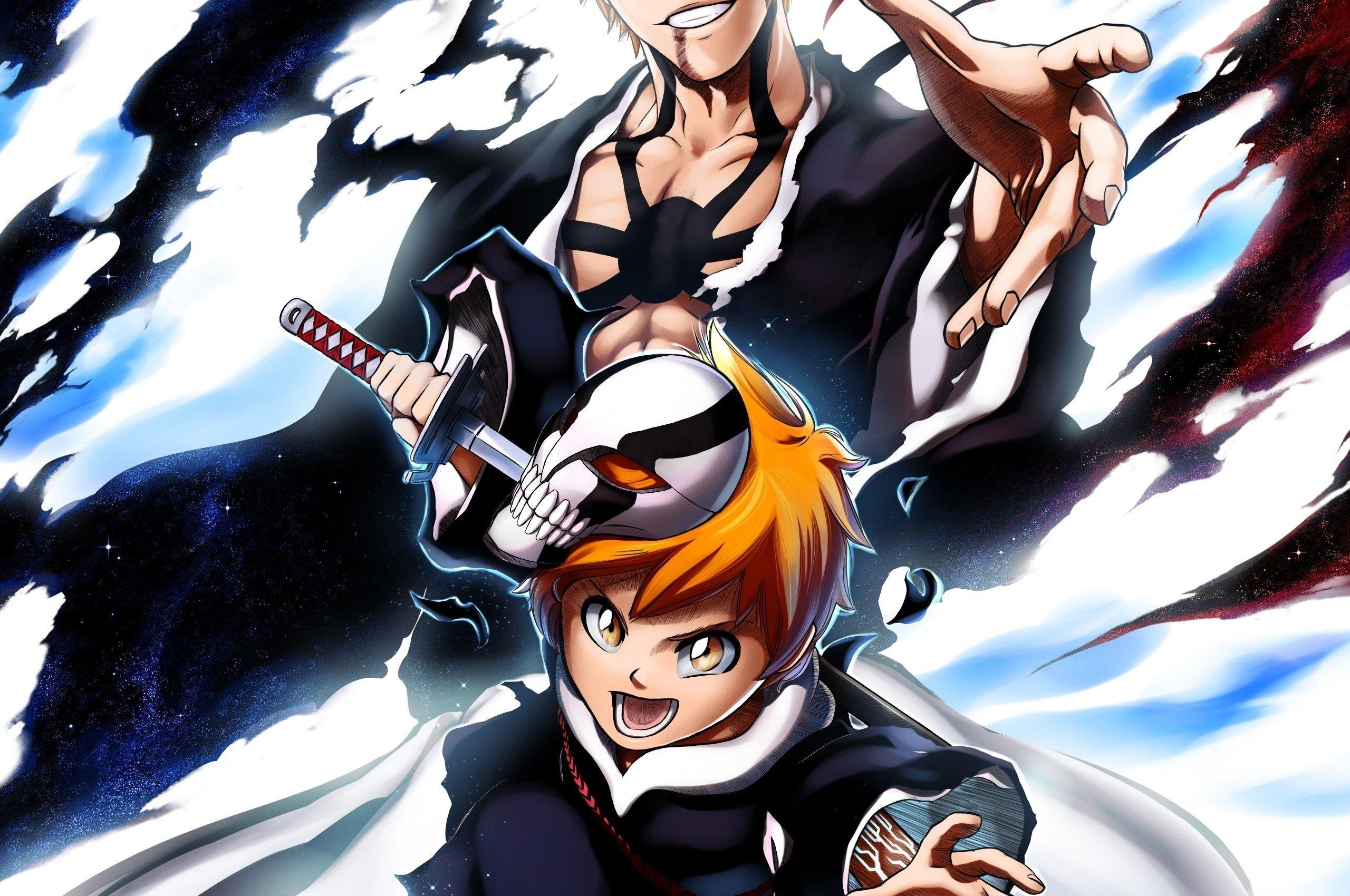 Ichigo Kurosaki, Kazui, Bleach, Anime, Manga, 2560x1700 HD Desktop