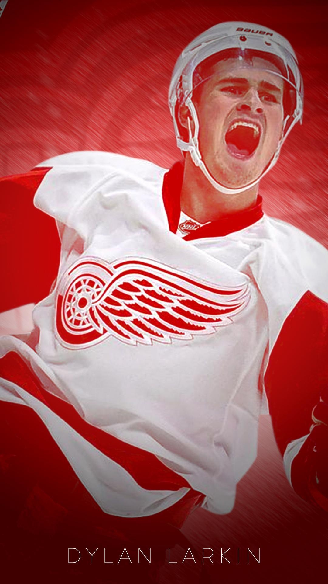 Detroit Red Wings, Trikot, NHL, Eishockey, Team, 1080x1920 Full HD Handy