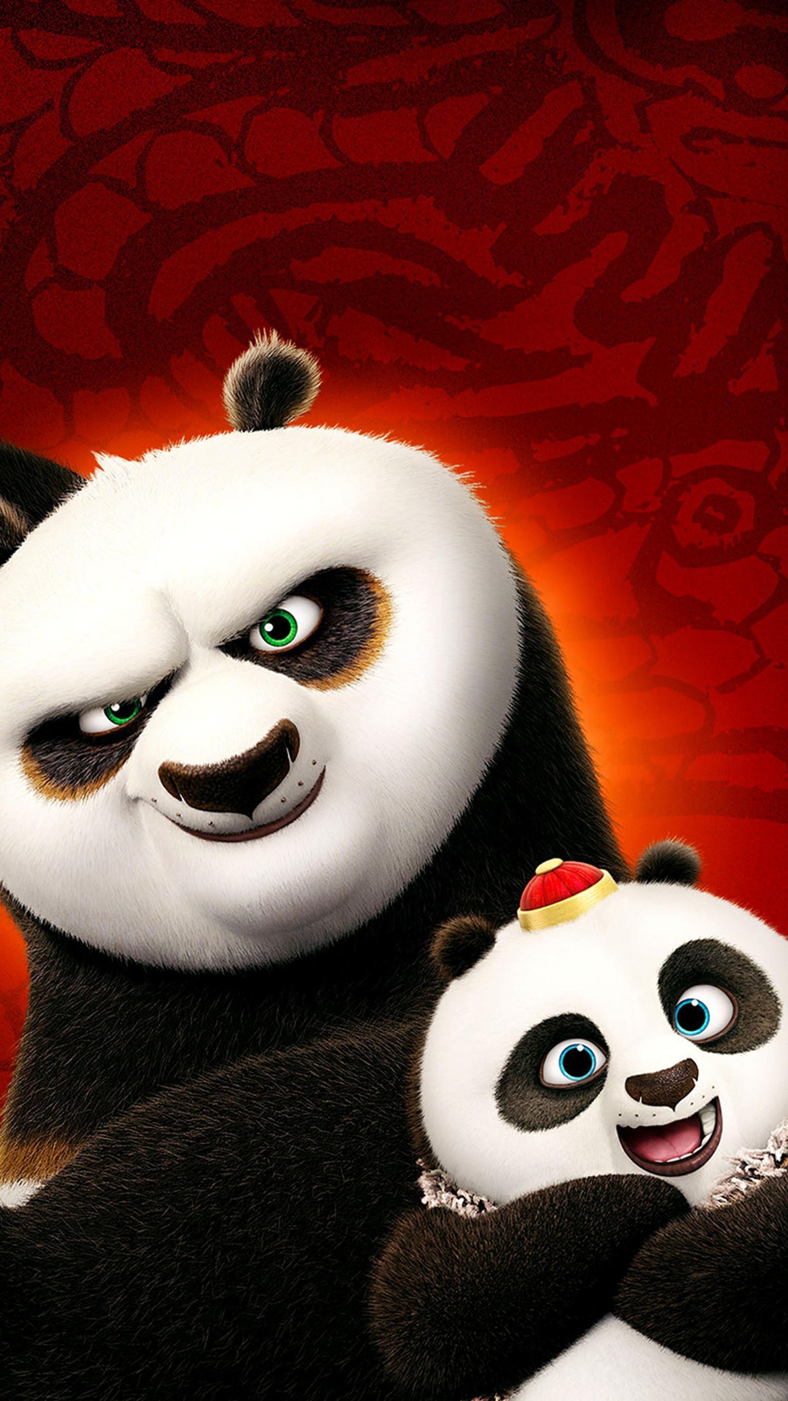 Kung Fu Panda, Cartoon, 2016, Handy-Hintergrund, Po, 1540x2740 HD Handy