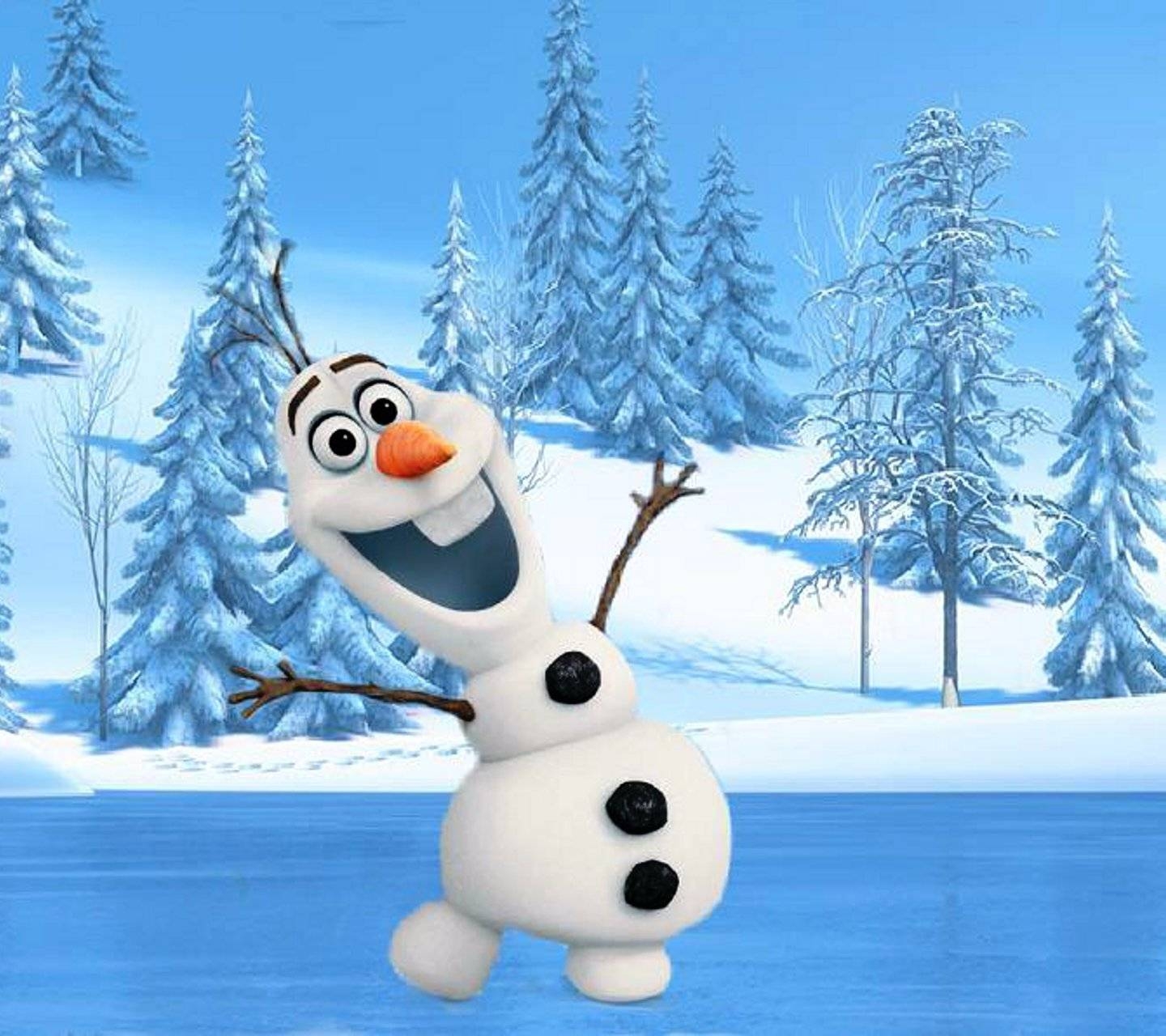 Olaf, Frozen, Hintergrundbild, Cartoon, Disney, 1440x1280 HD Desktop