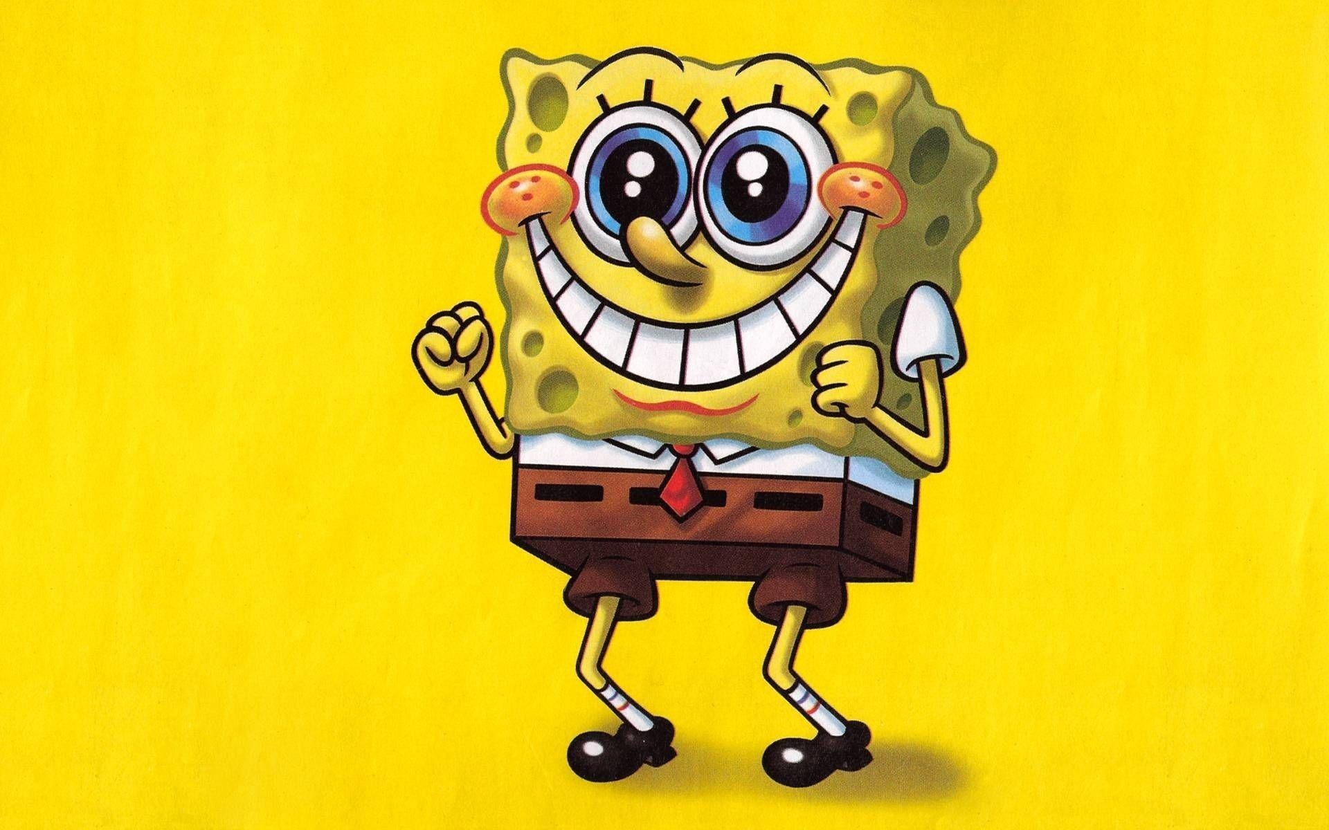 SpongeBob Schwammkopf, Cartoon, Hintergrundbild, fröhlich, Unterwasserwelt, 1920x1200 HD Desktop