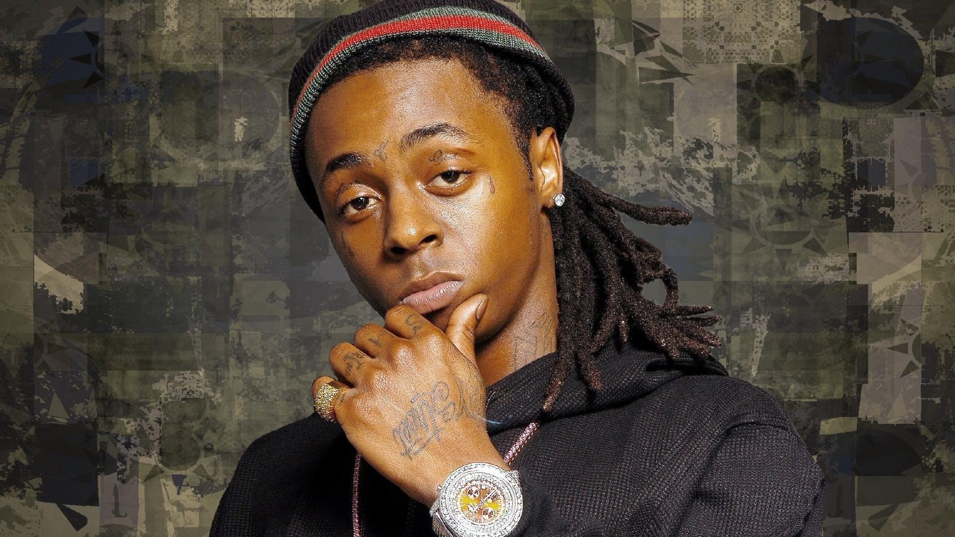 Lil Wayne, Rapper, Tattoos, Dreadlocks, HD, 1920x1080 Full HD Desktop