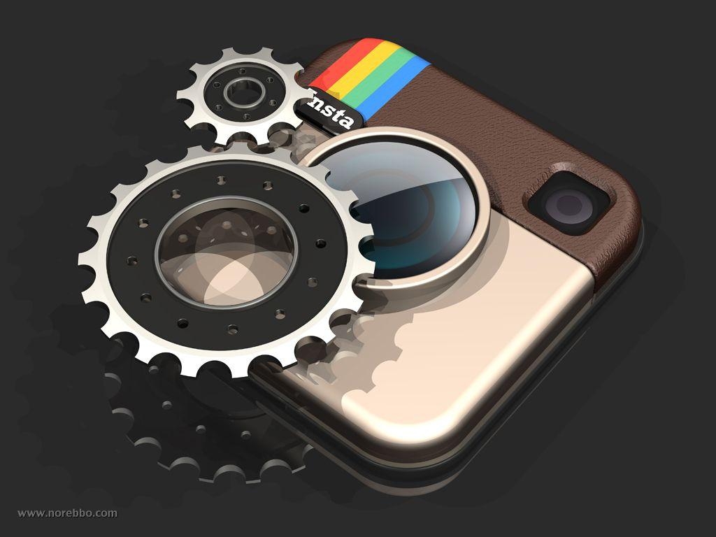 Instagram Logo, Hintergrundbild, Design, soziales Netzwerk, 1030x770 HD Desktop