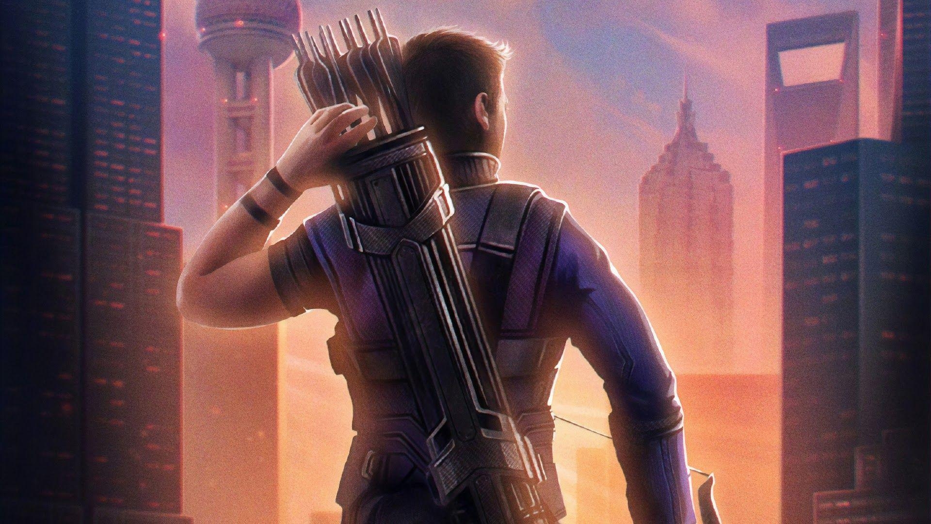 Hawkeye, Avengers Endspiel, 4K, Marvel, Comics, 1920x1080 Full HD Desktop