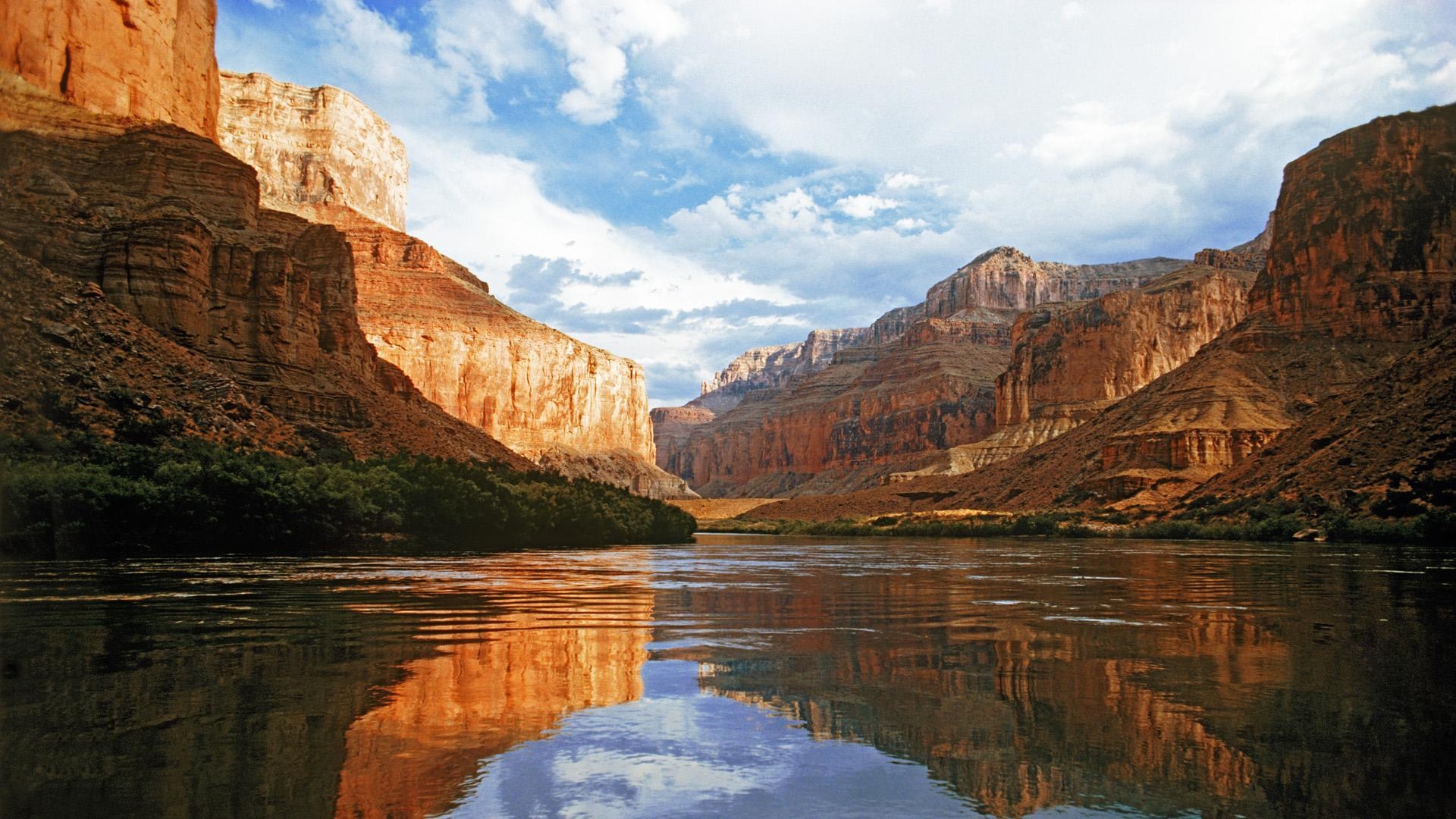 Colorado River, Grand Canyon, Nationalpark, Arizona, USA, 1920x1080 Full HD Desktop