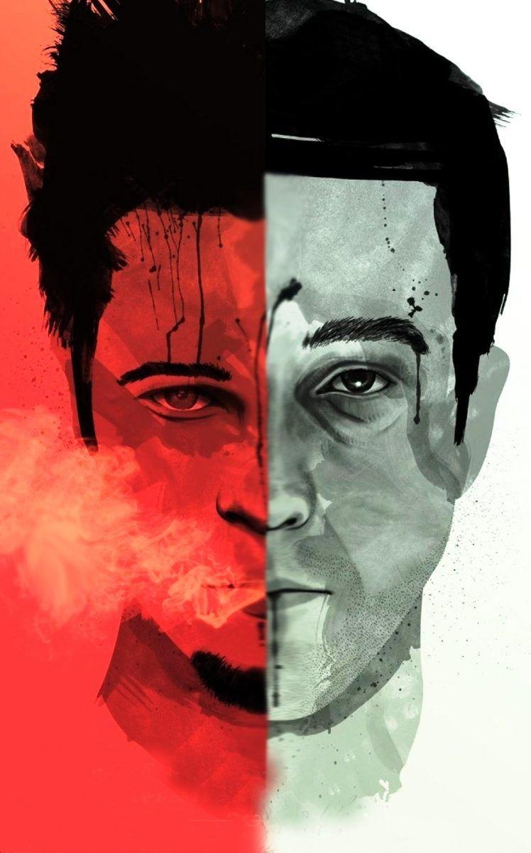 Tyler Durden, Fight Club, HD, Desktop, Film, 750x1200 HD Handy