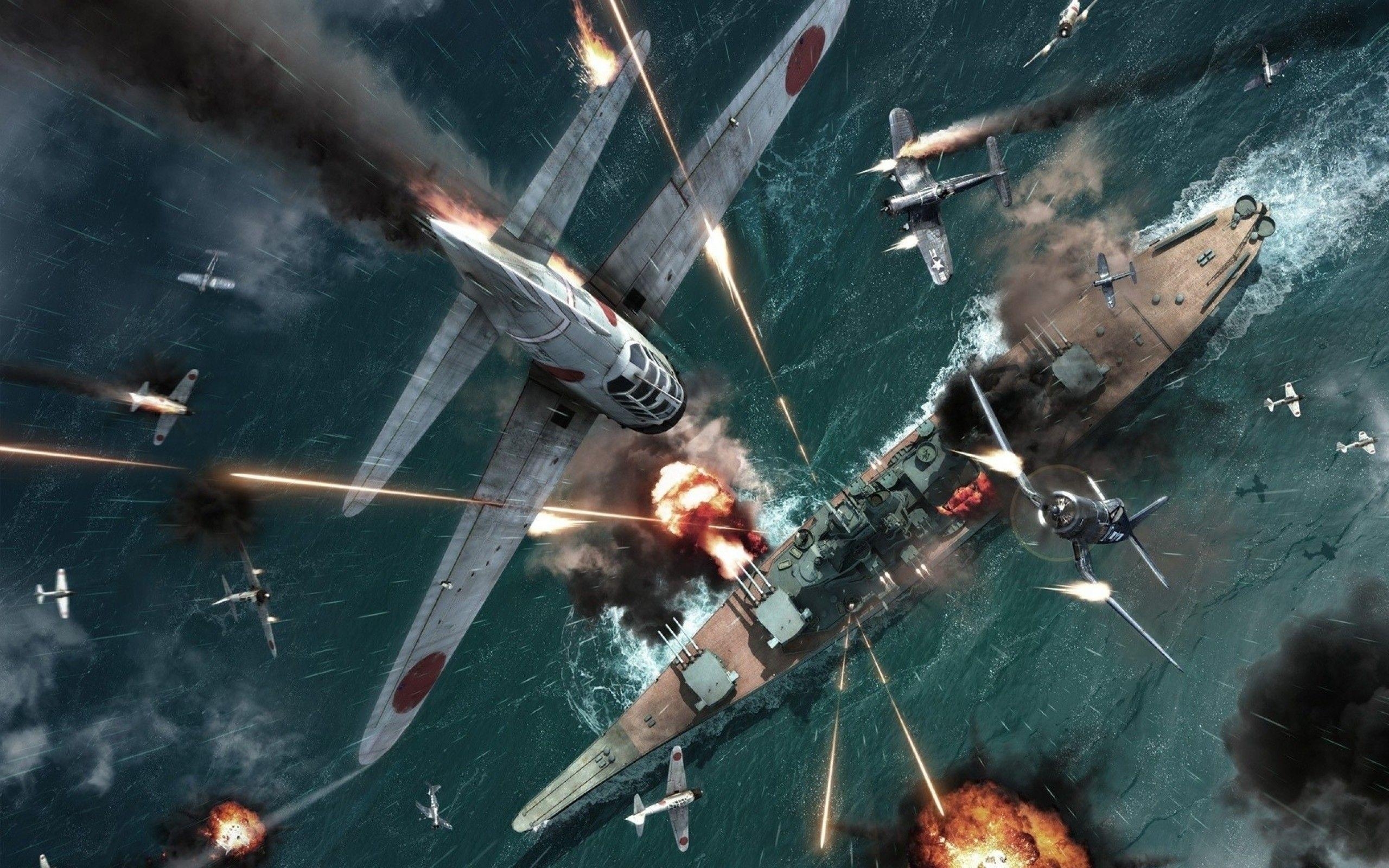 Pearl Harbor, Japan, Zweiter Weltkrieg, Zero, Mitsubishi, 2560x1600 HD Desktop