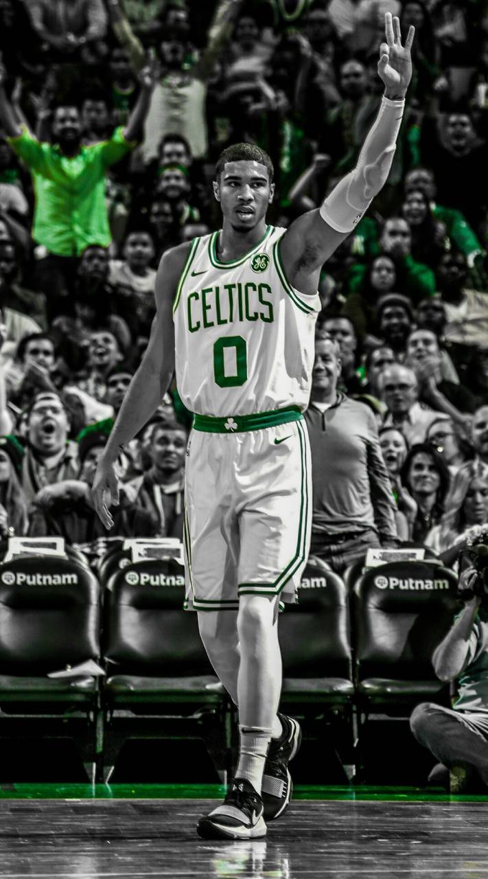 Jayson Tatum, Sportheld, Hintergrund, Celtics, Stern, 720x1280 HD Handy