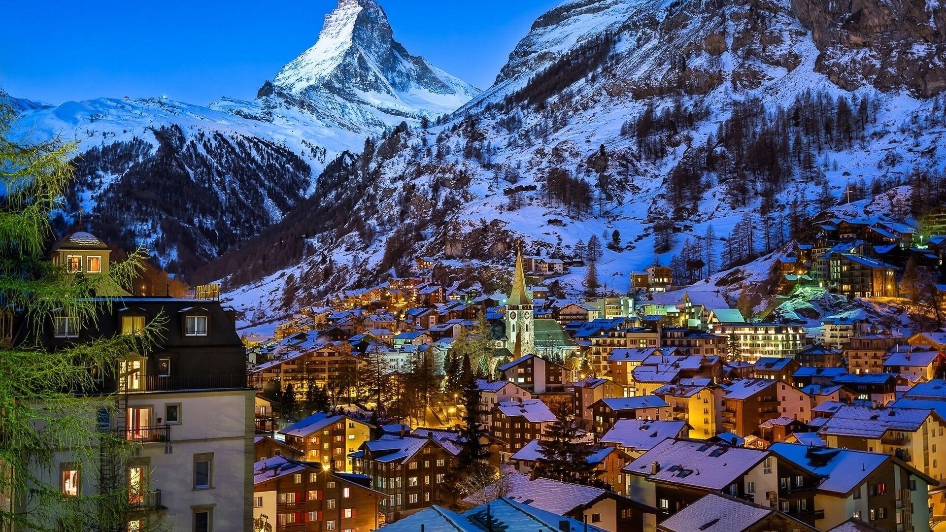 Zermatt Tal, Schweiz, HD, Alpen, Reise, 1920x1080 Full HD Desktop