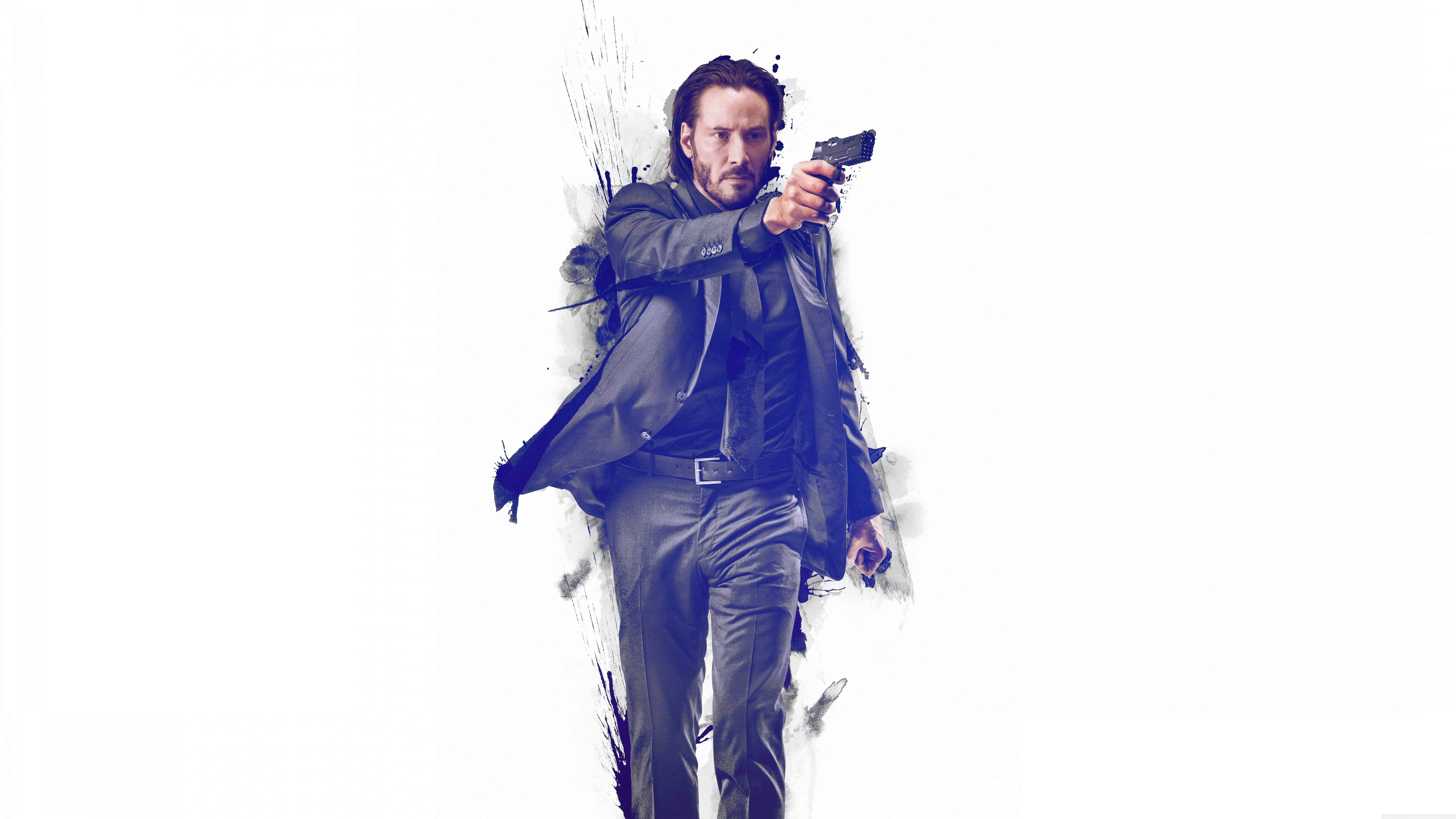 John Wick, UHD, 8K, Keanu Reeves, Film, 7680x4320 4K Desktop