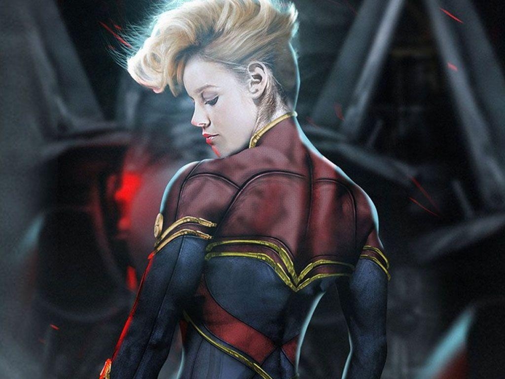 Captain Marvel, Marvel, Heldin, Abenteuer, Action, 1030x770 HD Desktop