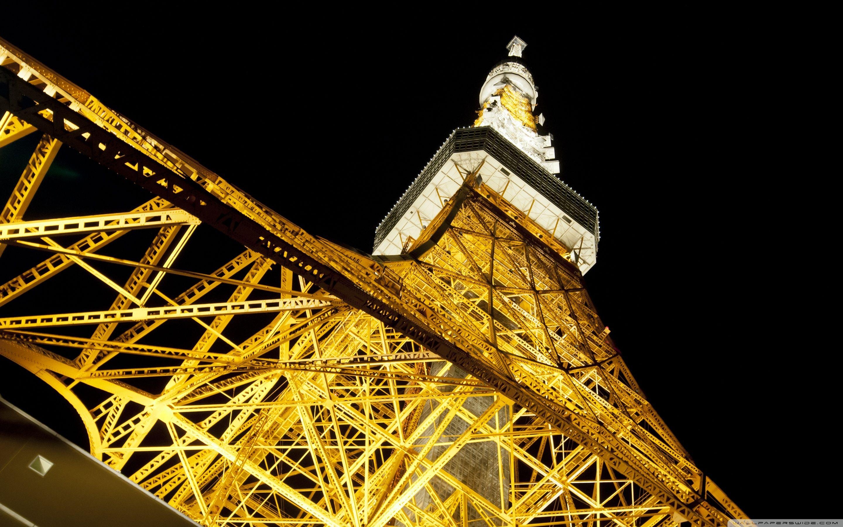 Tokyo Tower, 4K, HD, Japan, Desktop, 2880x1800 HD Desktop