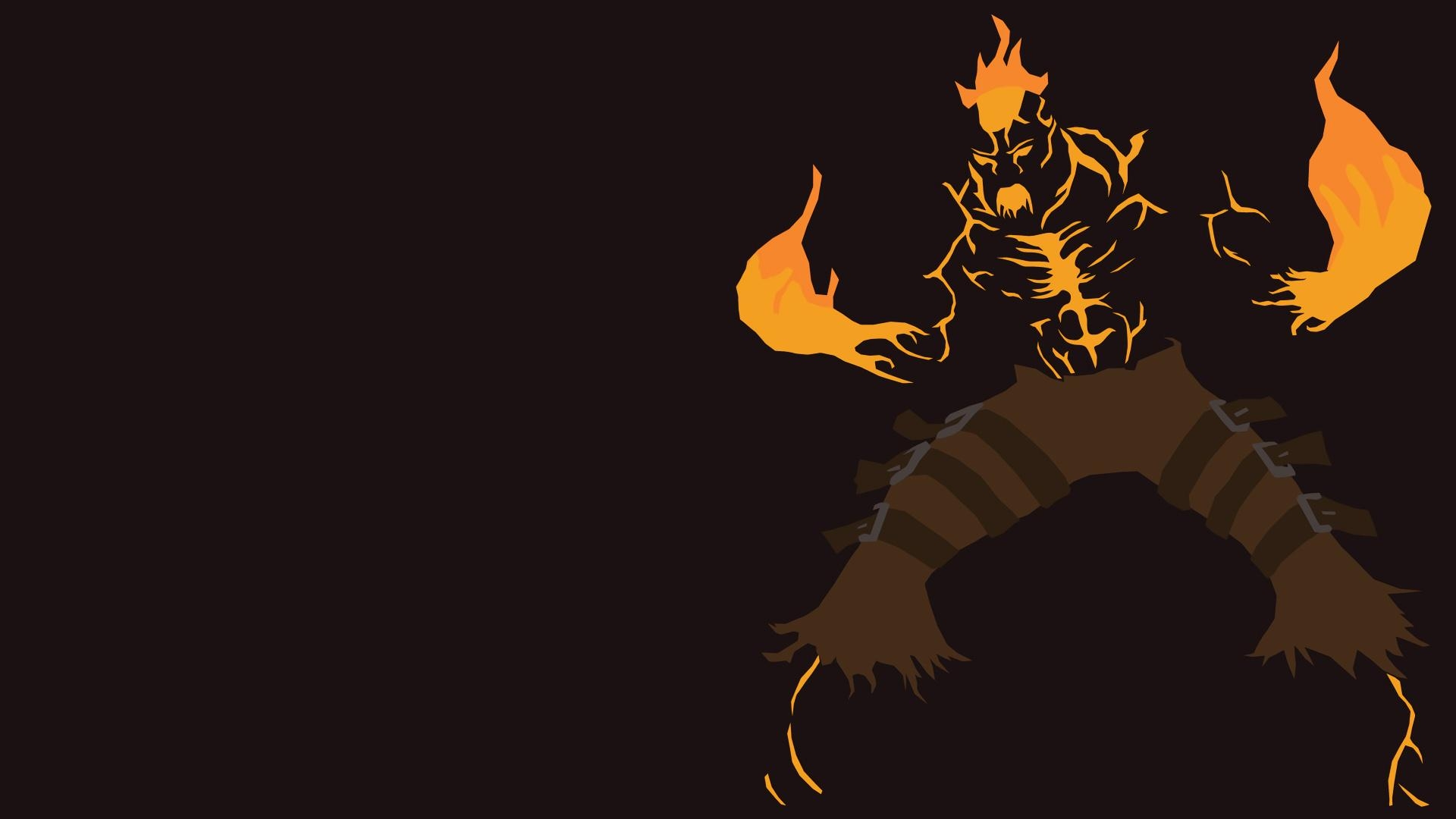 League of Legends, Brand, Minimalismus, Kunst, Lol, 1920x1080 Full HD Desktop