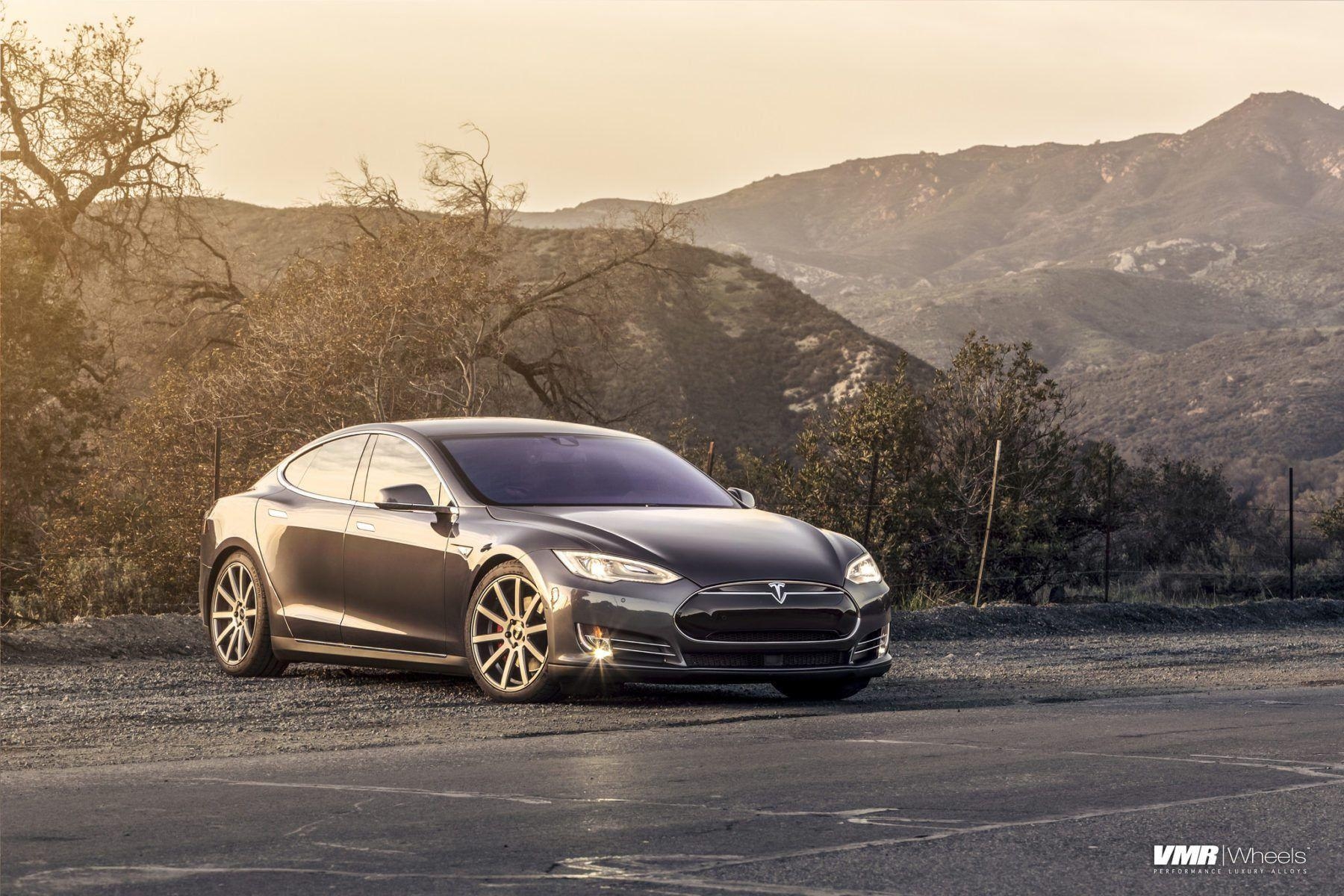 Tesla Model S, Custom Wheels, Autotuning, Felgen, VMR, 1800x1200 HD Desktop