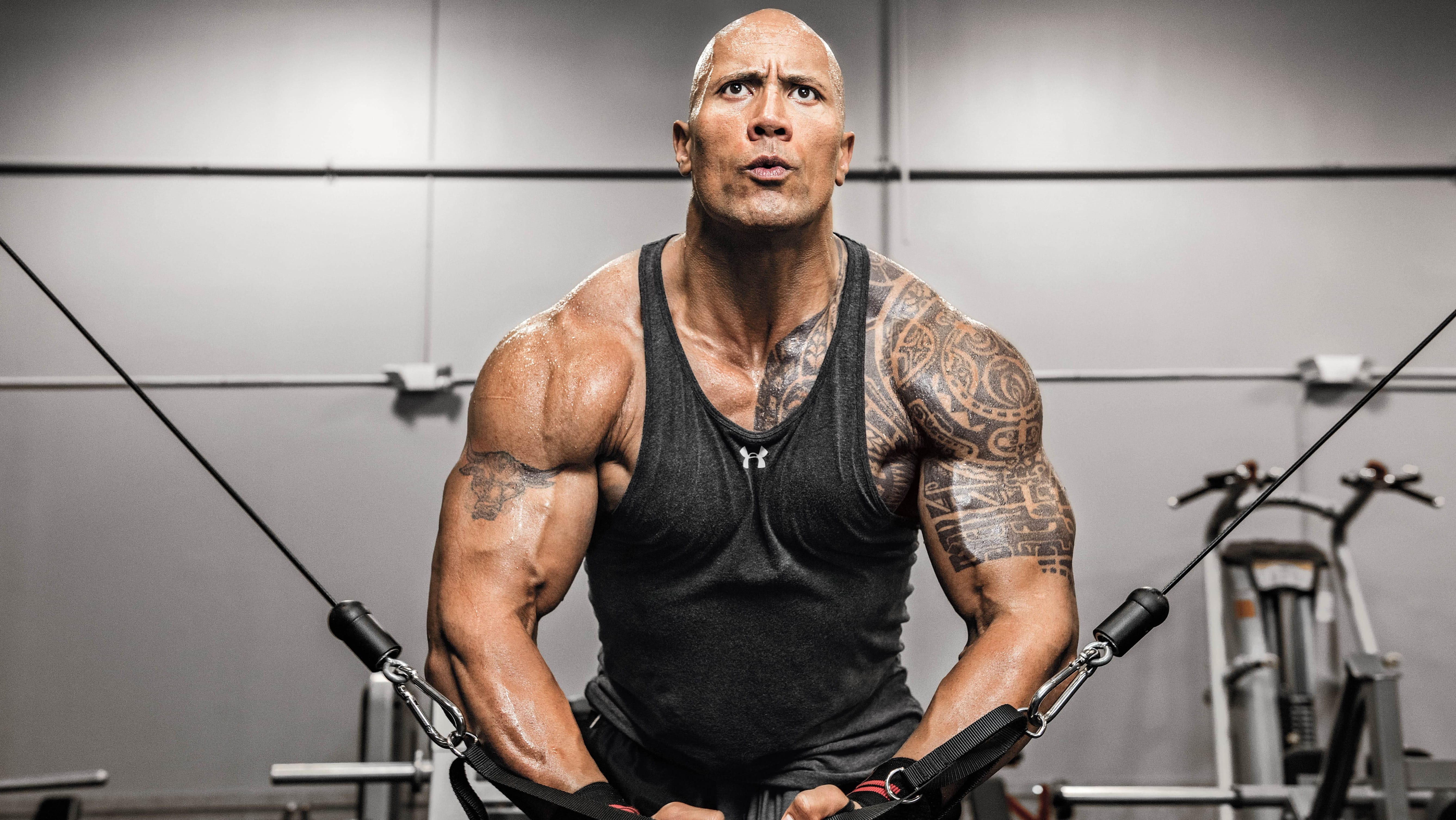 Dwayne Johnson, HD Bild, Schauspieler, Stark, Idol, 5360x3020 4K Desktop