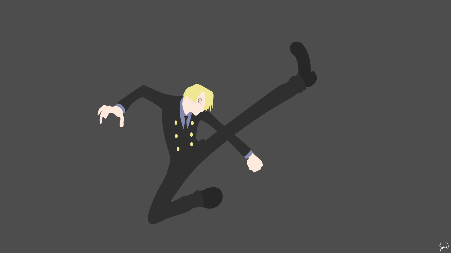 Sanji, One Piece, Kunst, Anime, Zeichnung, 1920x1080 Full HD Desktop