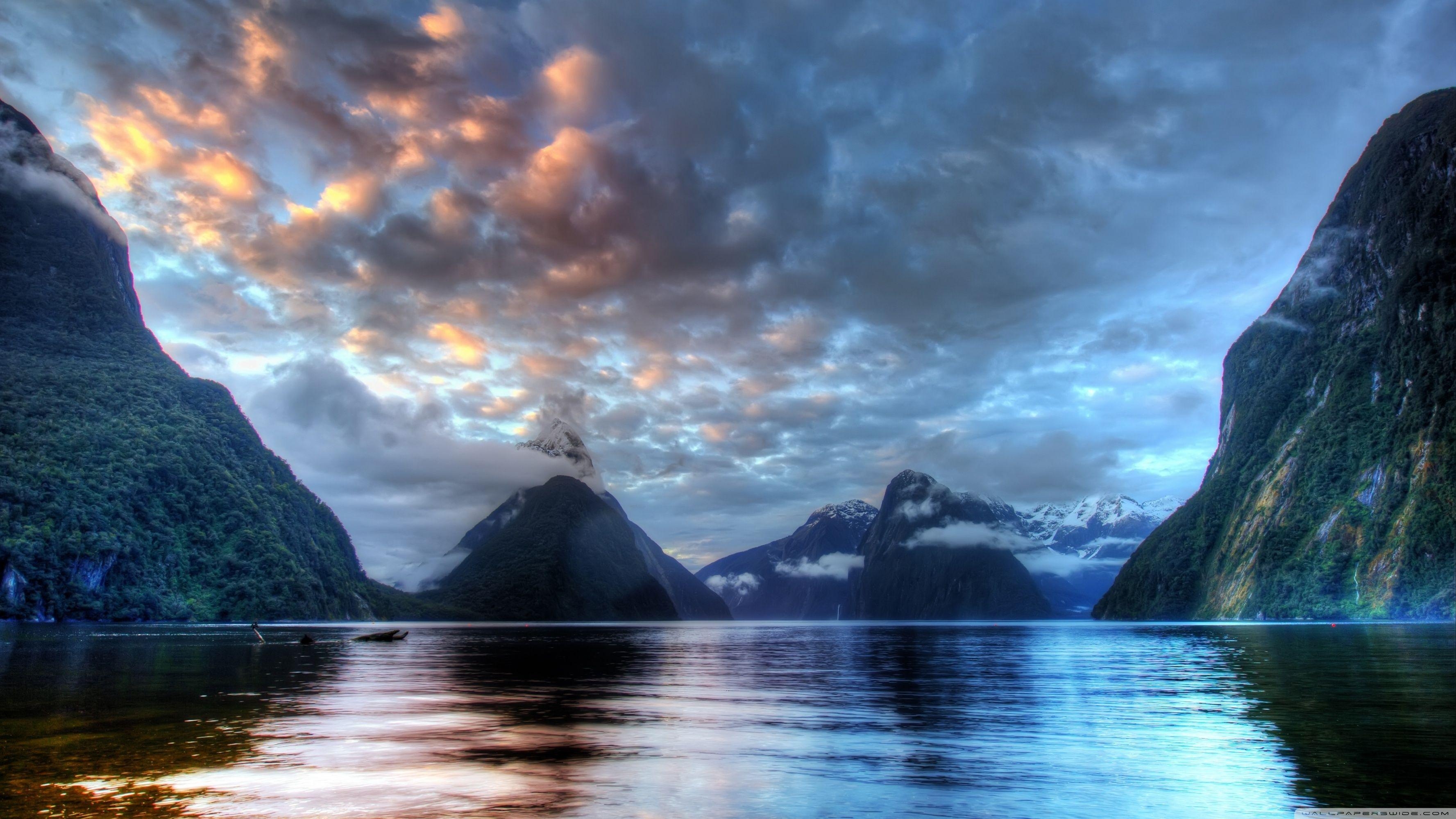 Milford Sound, Ultra HD, Desktop, 4K TV, Landschaftsbild, 3560x2000 HD Desktop