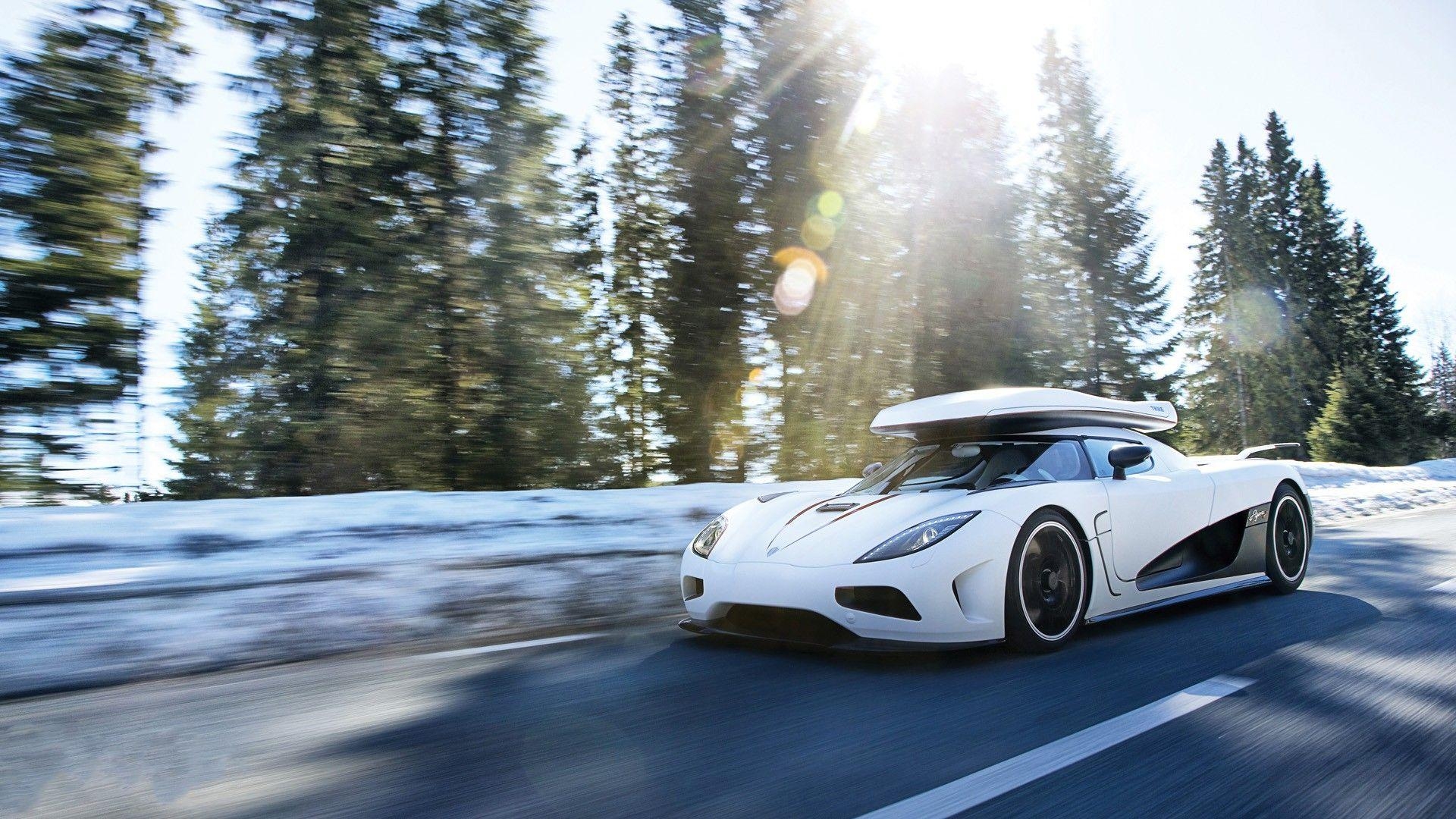 Schnee, Sportwagen, Koenigsegg Agera R, Leistung, 1920x1080 Full HD Desktop